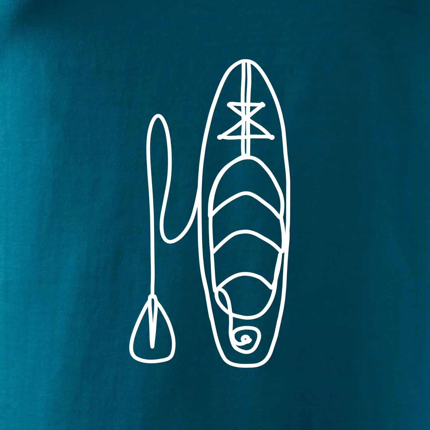 Paddleboard jedním tahem