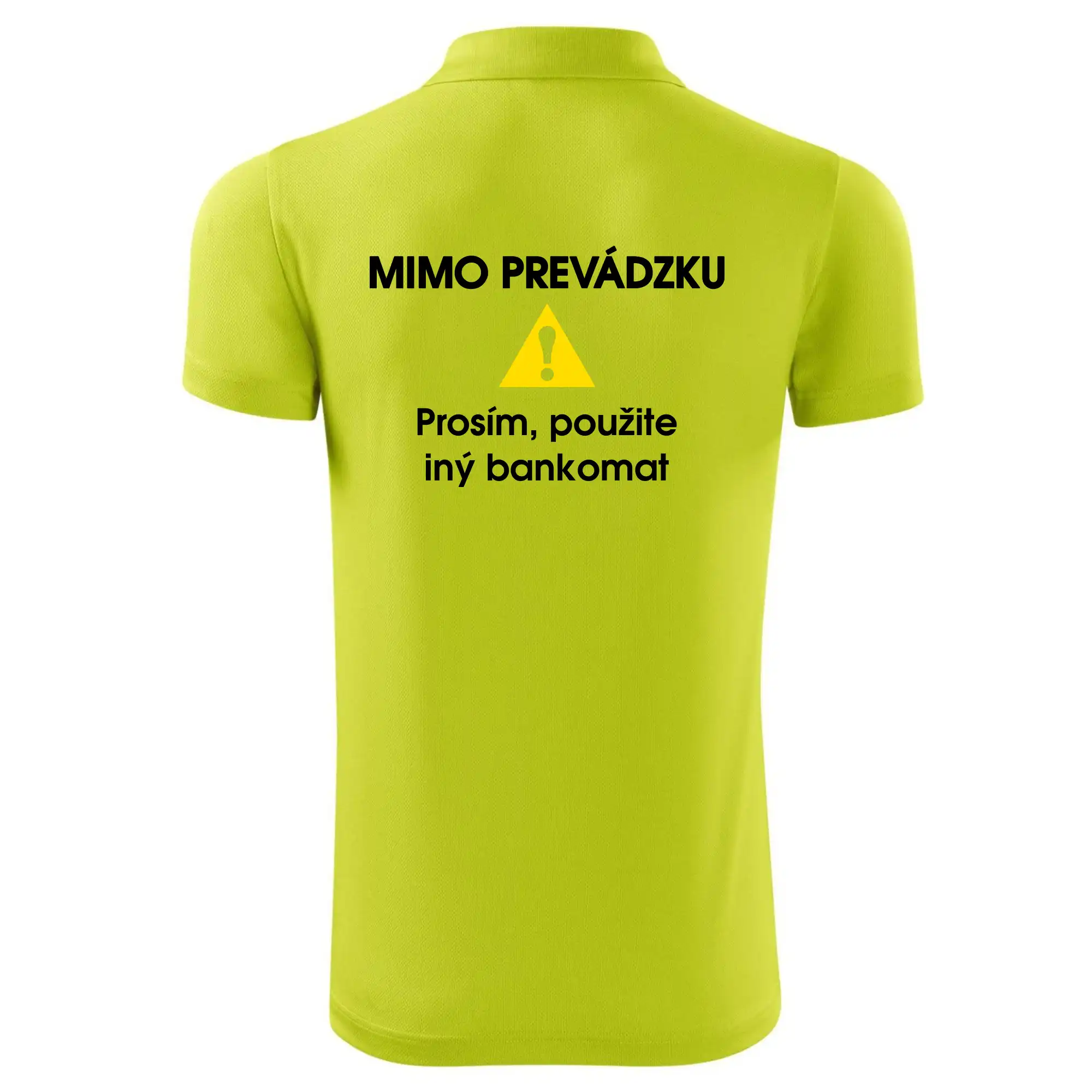 Mimo prevádzku prosím, použite iný bankomat