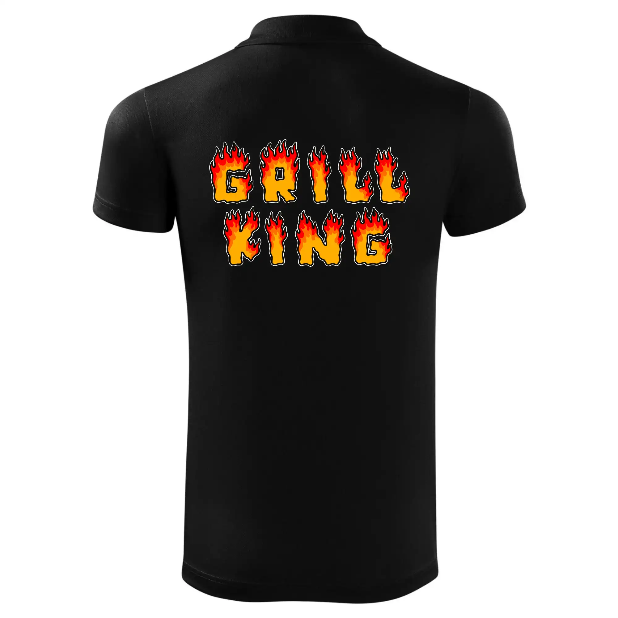 Grill King ohnivý nápis