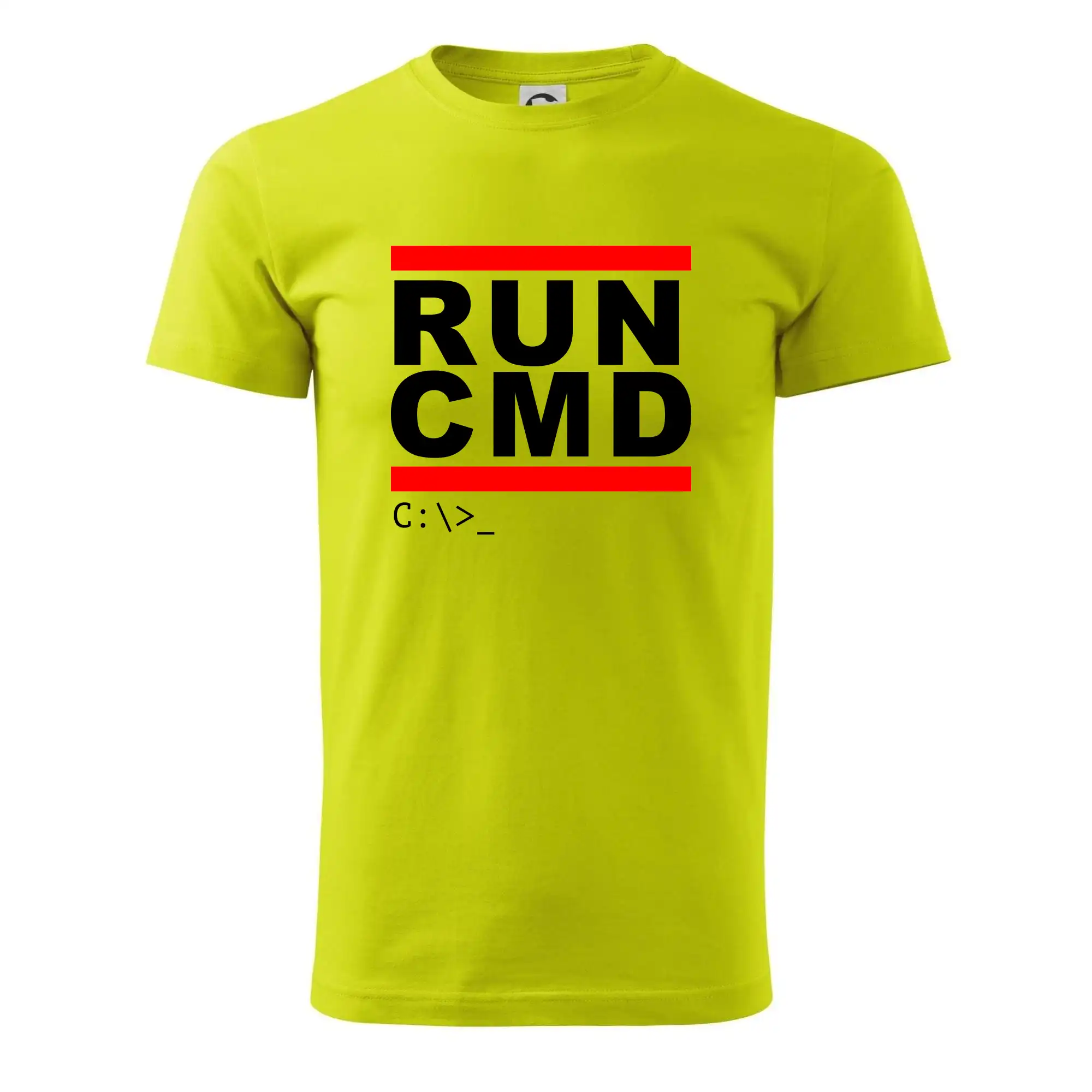 Tričká pre ajťákov - Run CMD - Pánske tričko nižšej gramáže