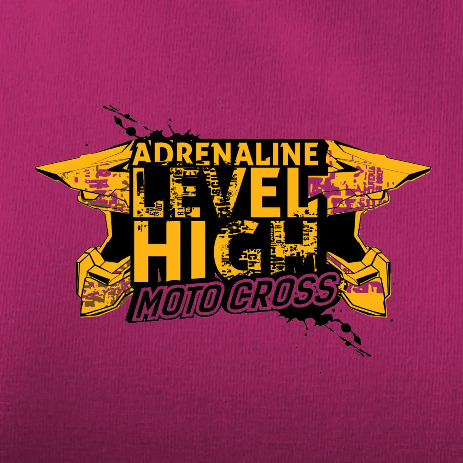 Motocross adrenaline level high