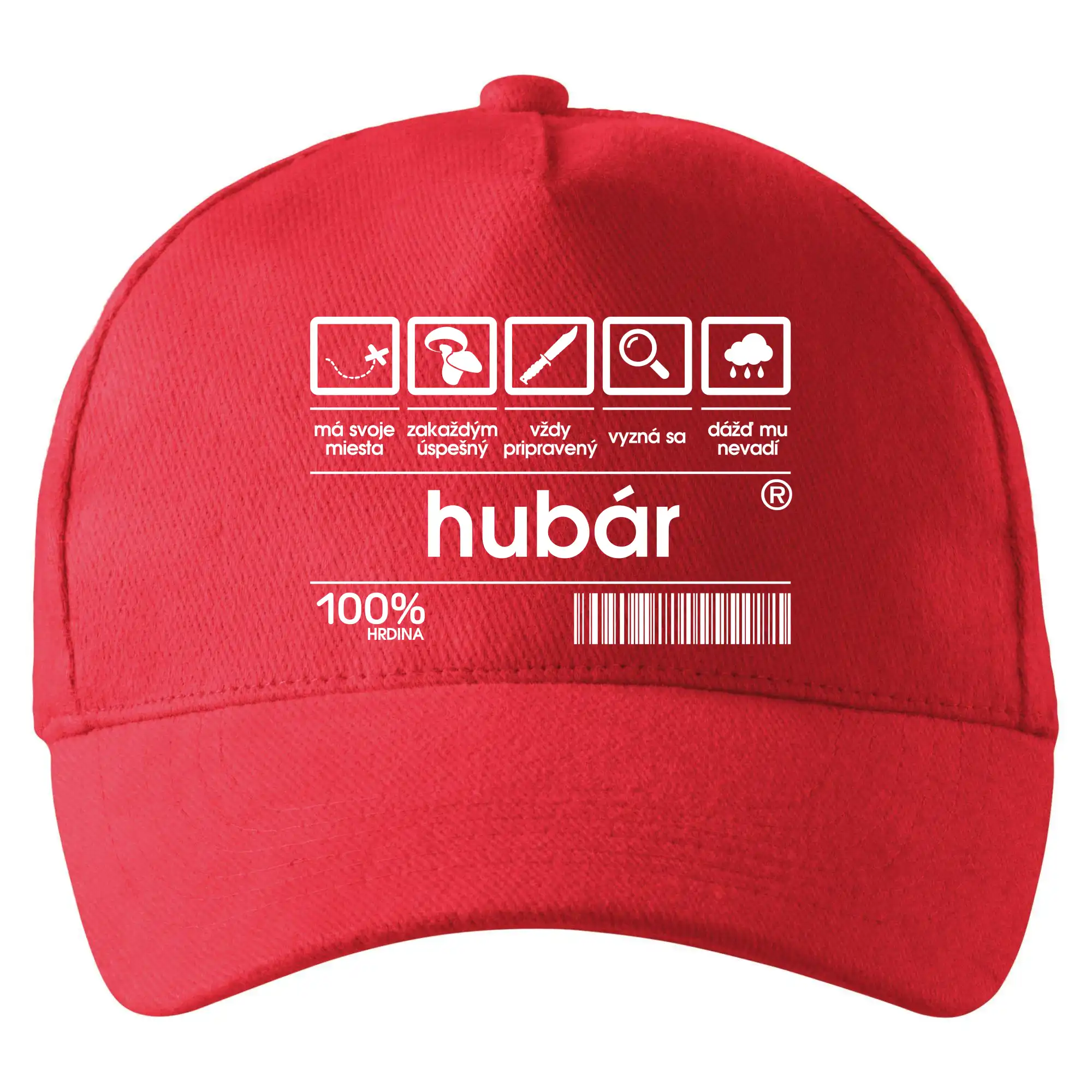 Čiarový kód - Hubár