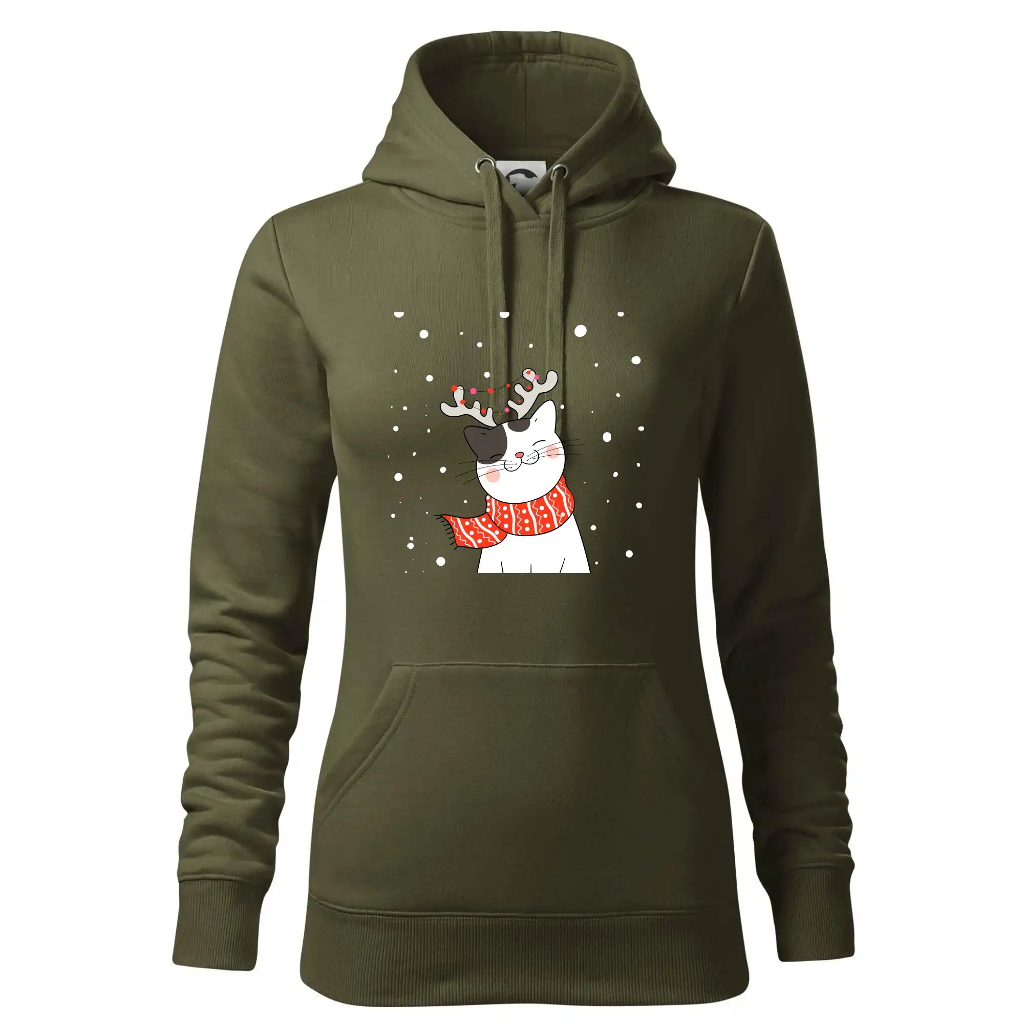 Kočka se sobími rohy