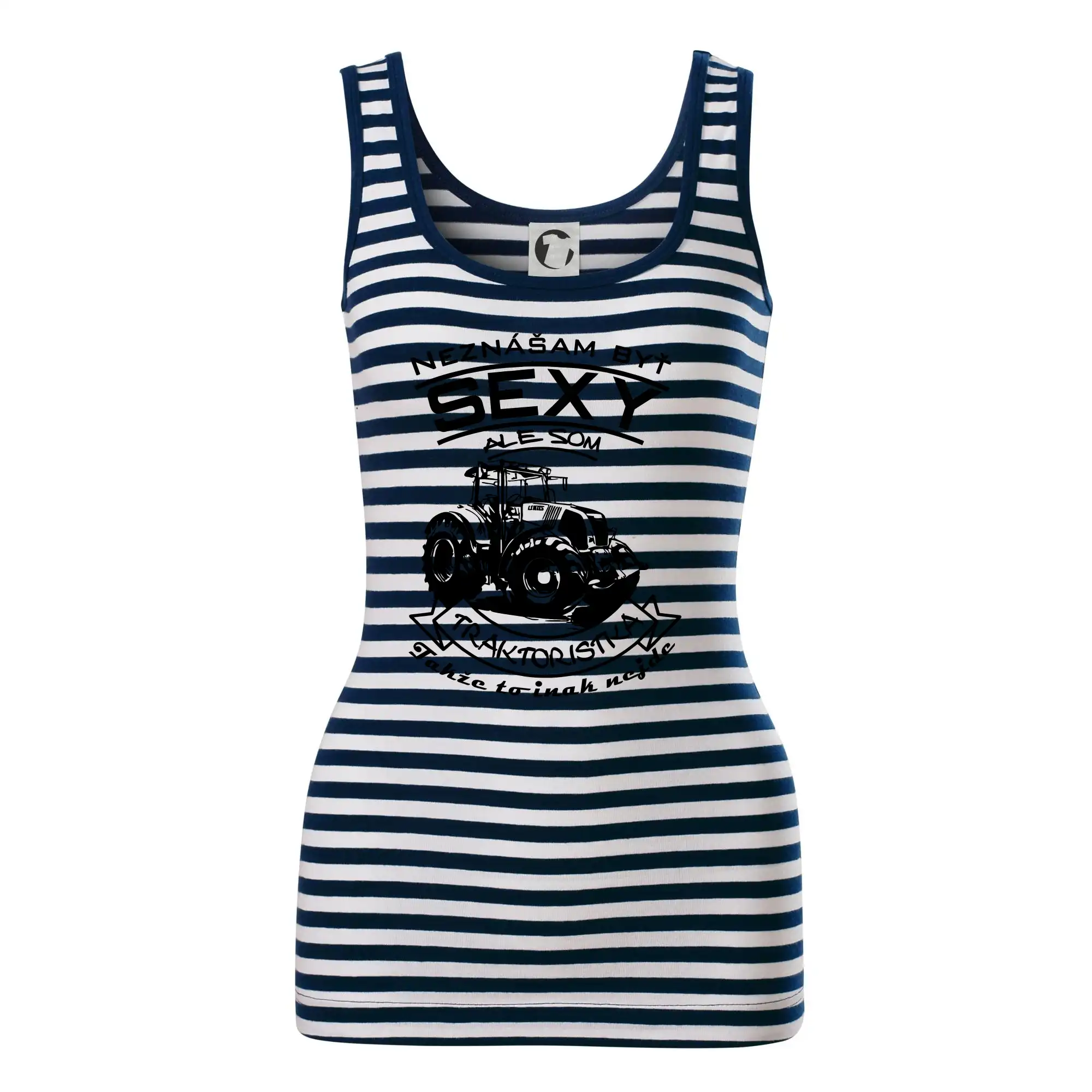 Neznášam byť sexy - Neznášam byť sexy - Traktoristaka - Traktor - Sailor tielko na vodu