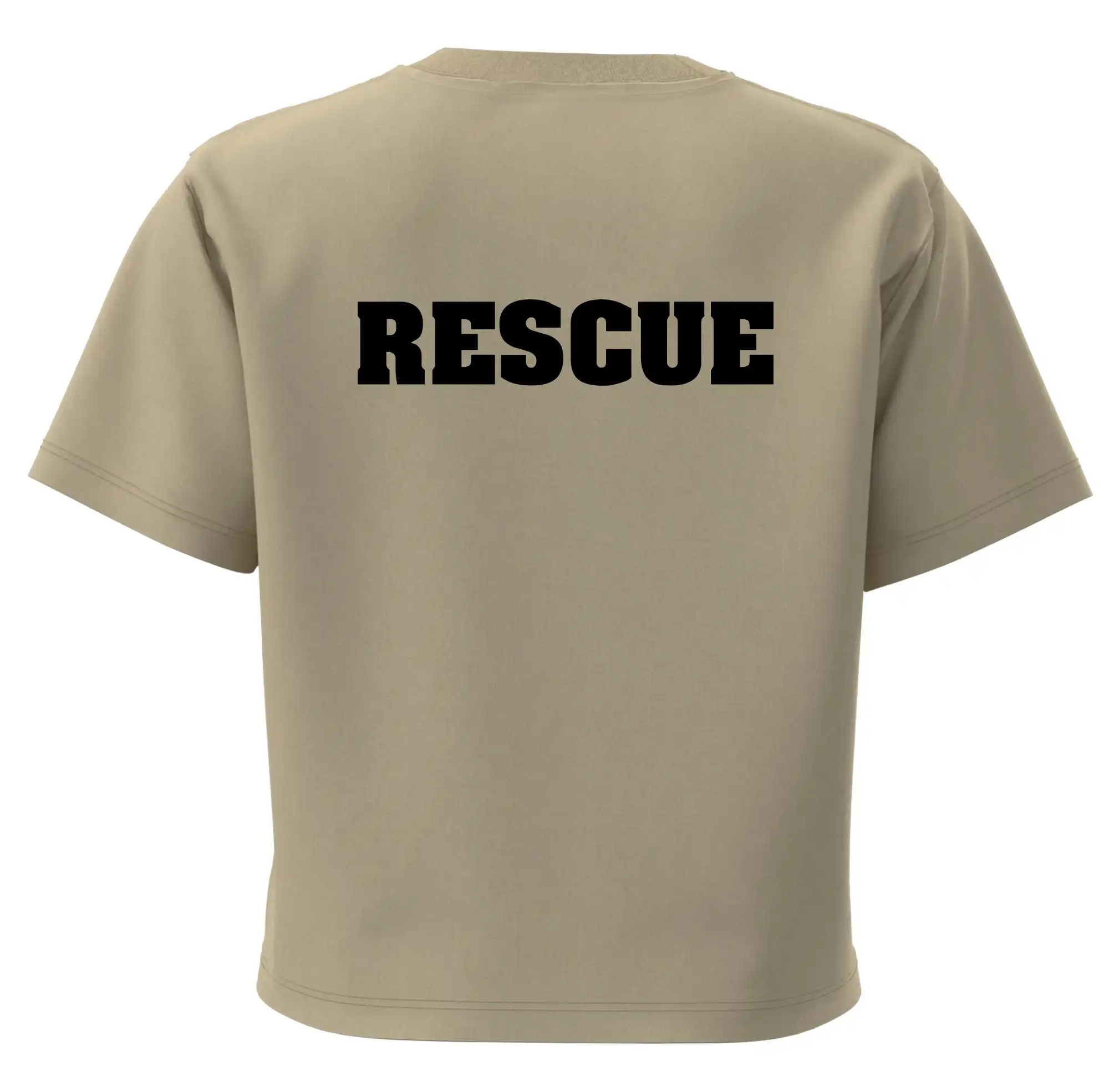 Rescue - Hviezda na prsníku + nápis na chrbte