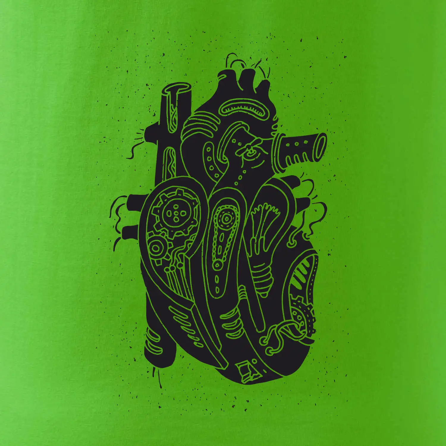 Steampunk lidské srdce