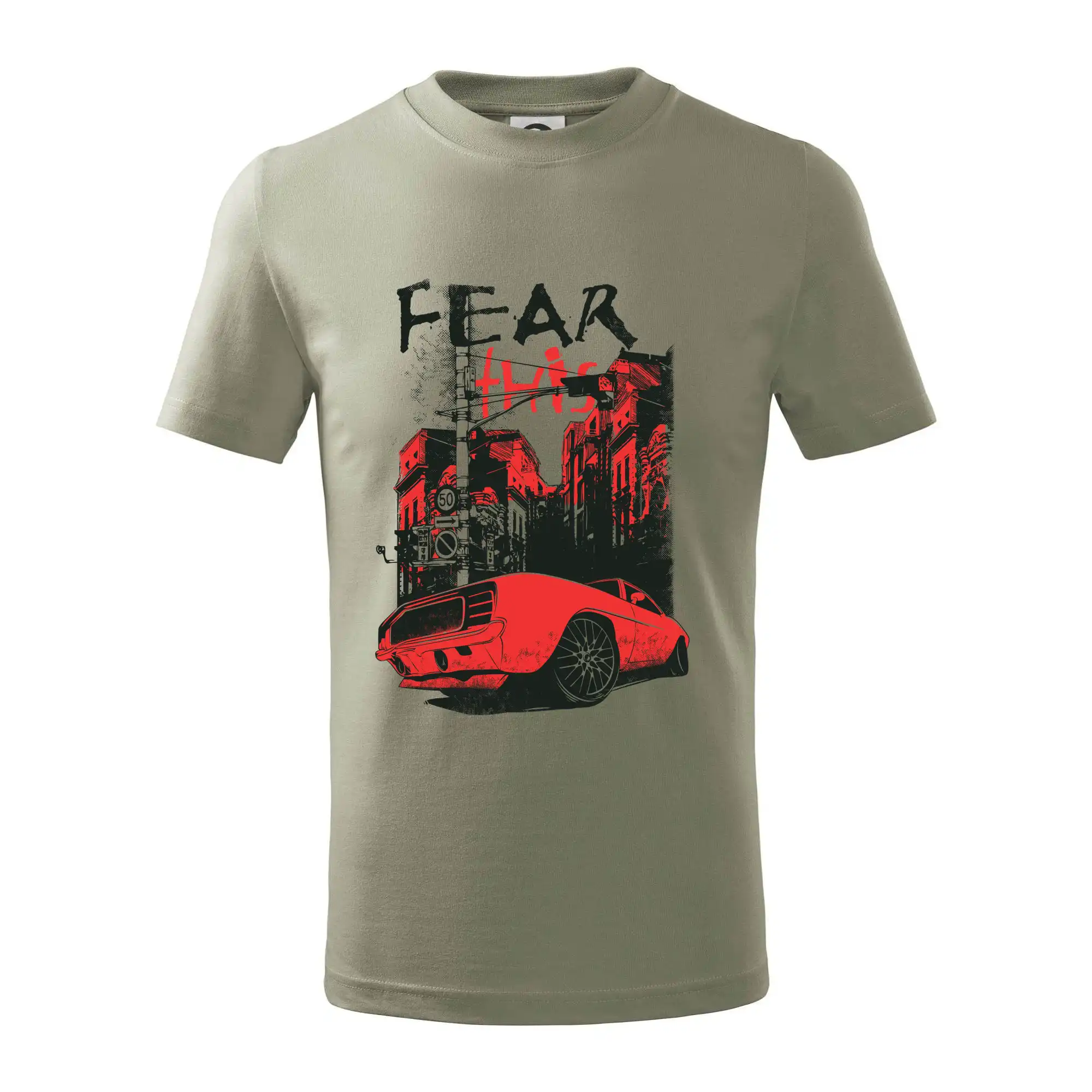 Auto tričká - Fear this car - Tričko detské bavlnené