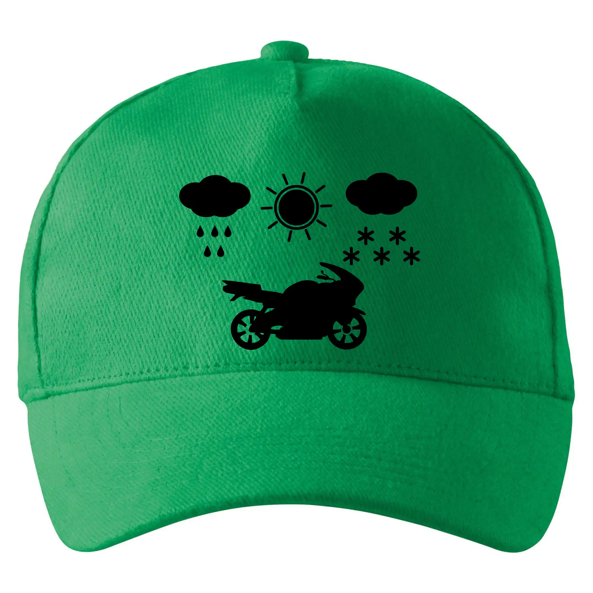 Motorkář za každého počasí - silnice