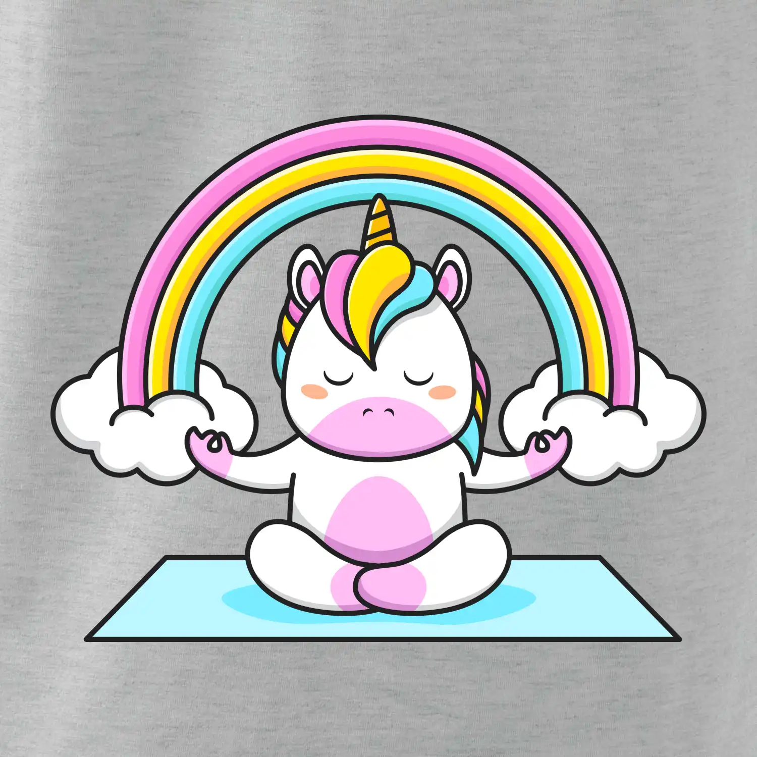 Yoga jednorožec - duha