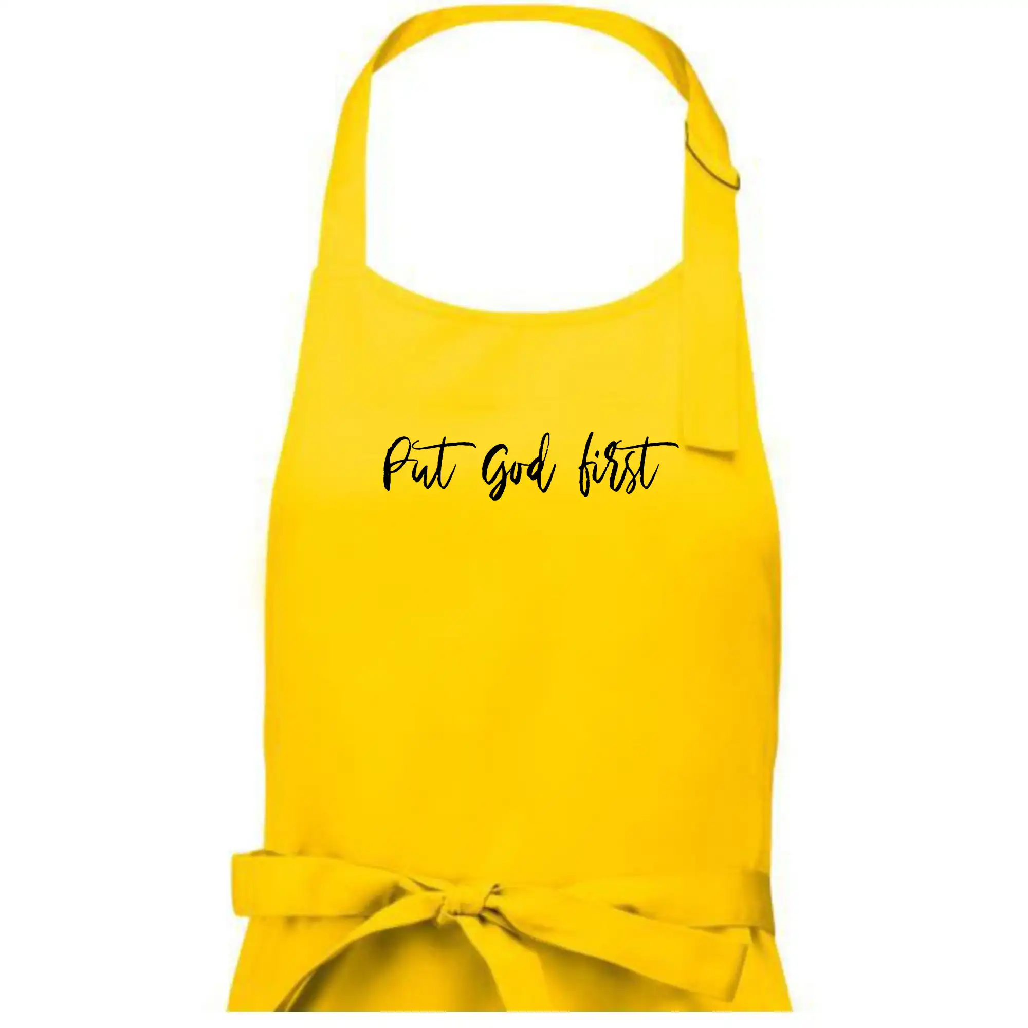 Put God first psací nápis