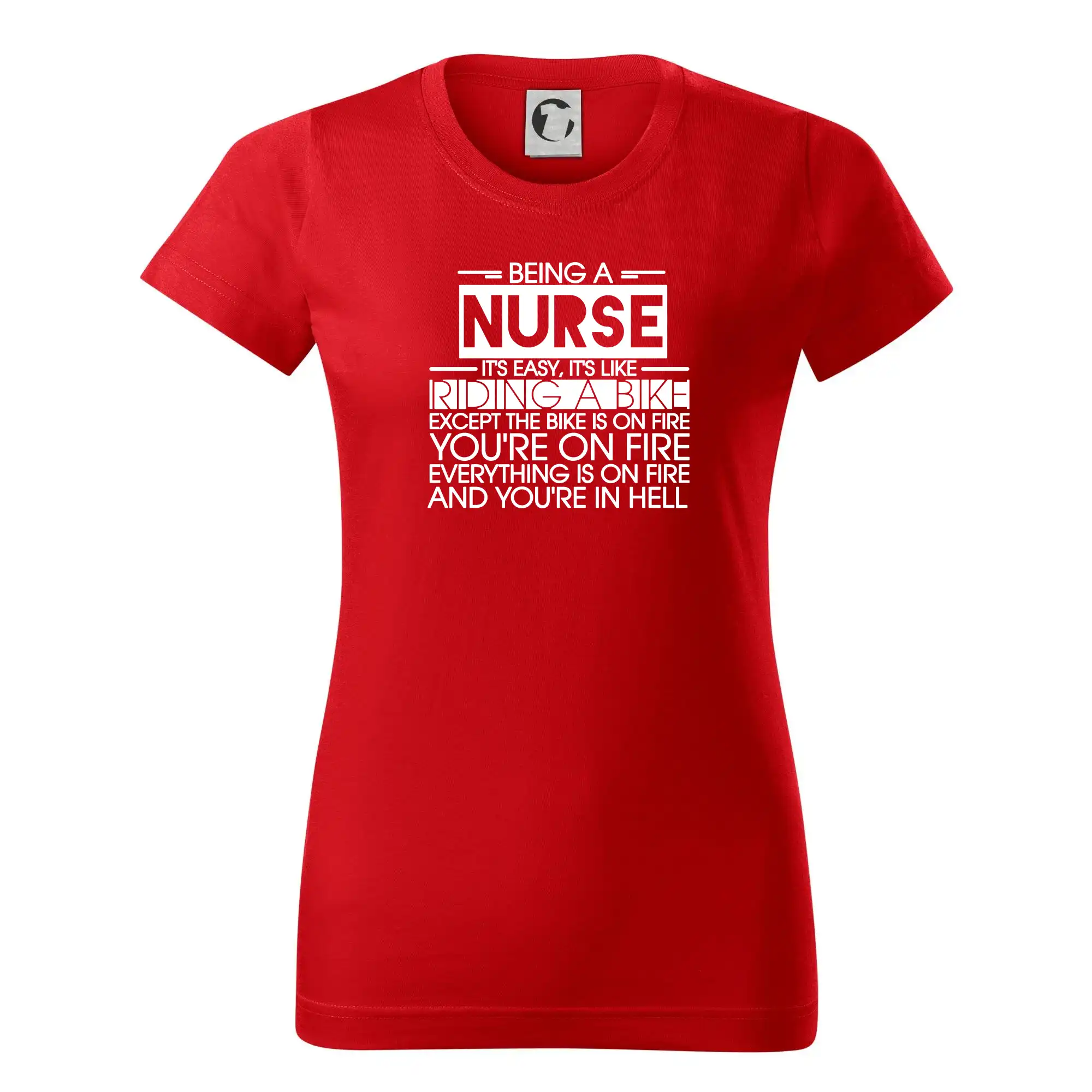 Being a nurse - bike