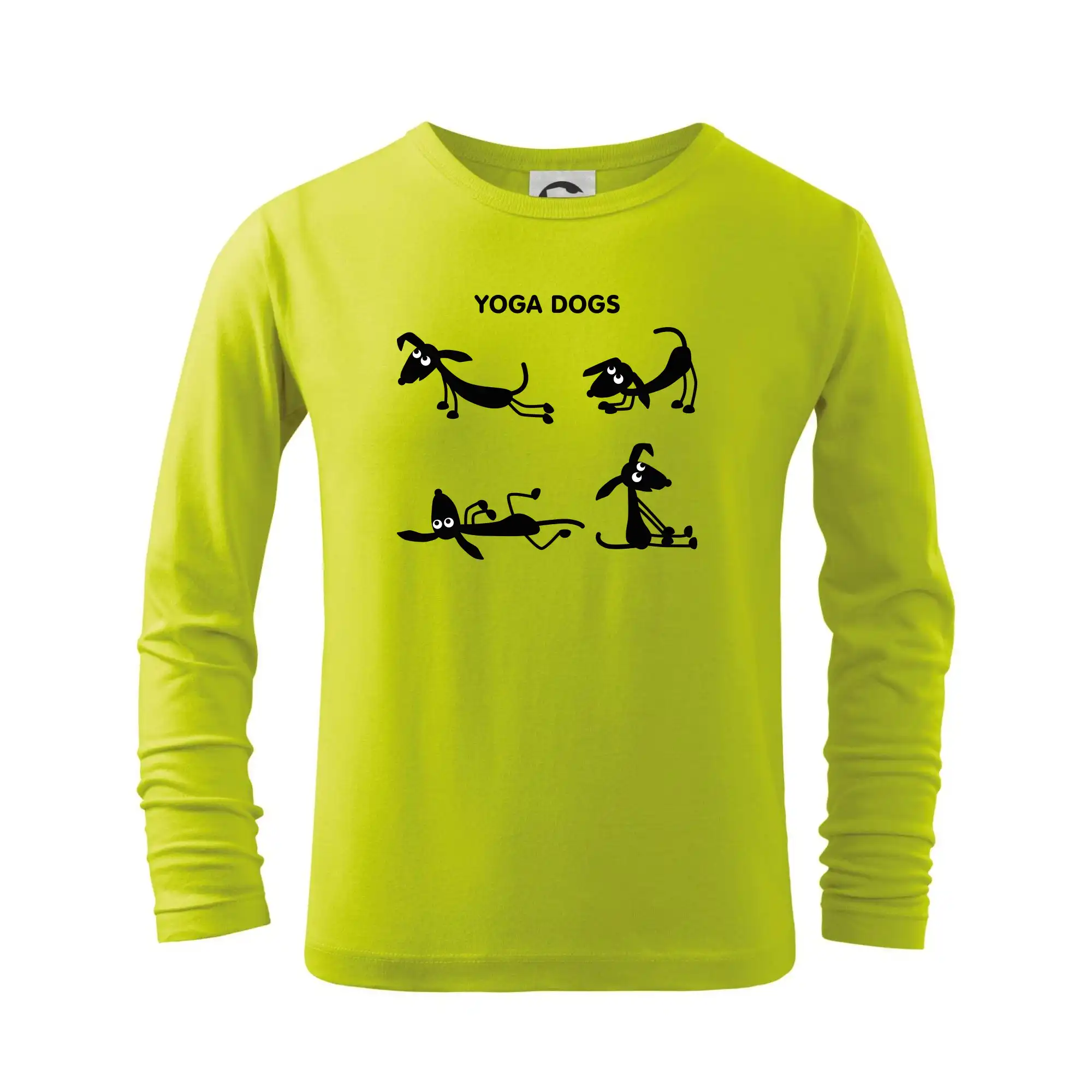 Ostatné psie plemená - Psie yoga (Hana-creative) - Tričko detské Long Sleeve