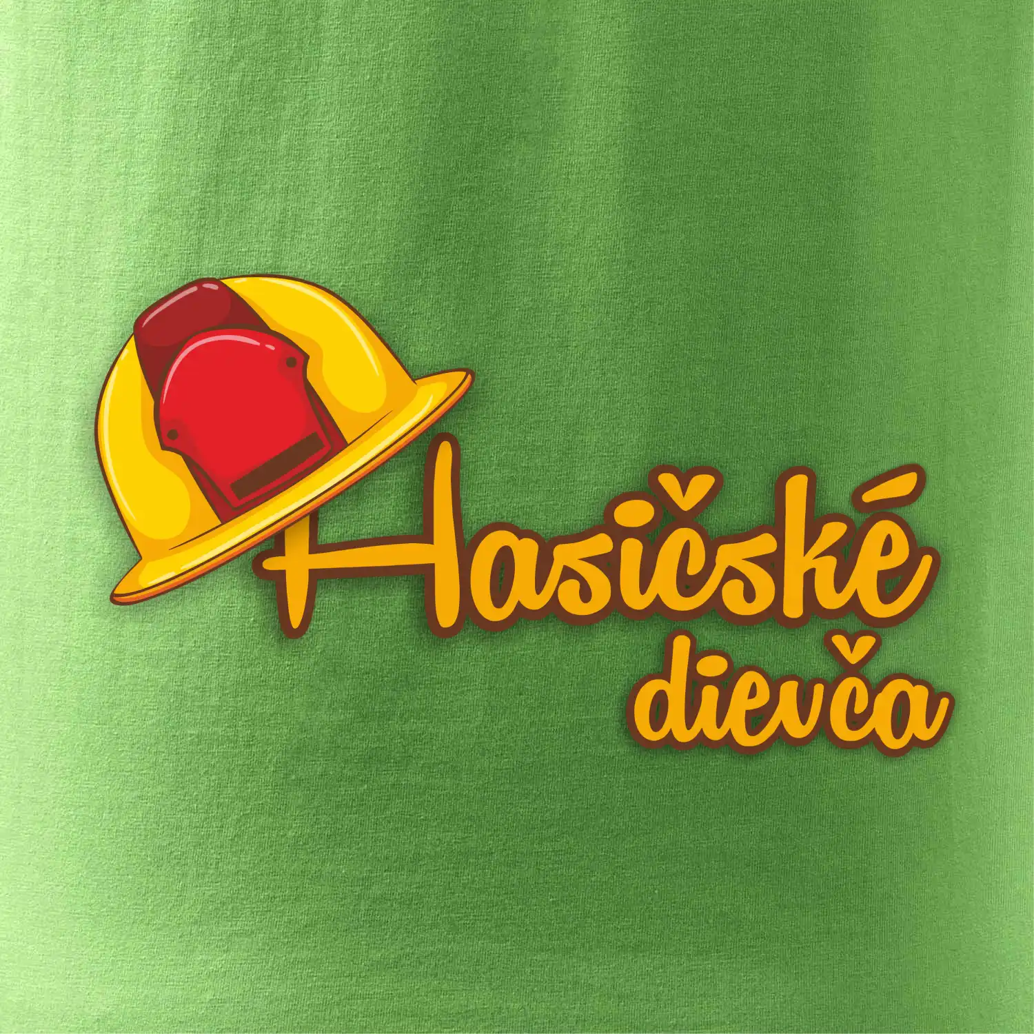 Hasičské dievča - helma