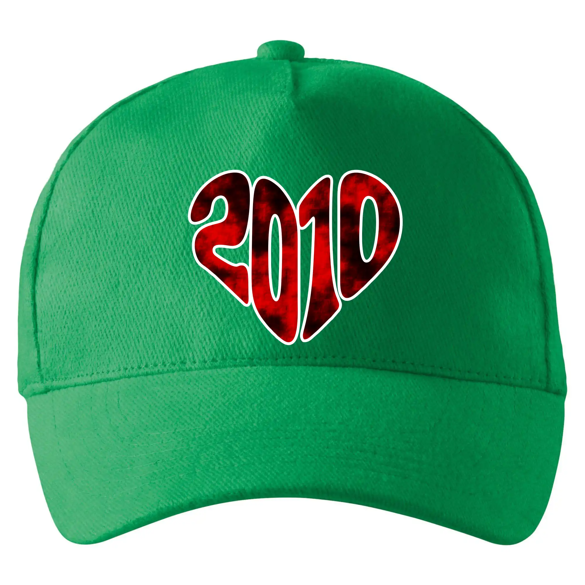 2010 v srdci - Šiltovka so zahnutým šiltom a mosaznou sponou