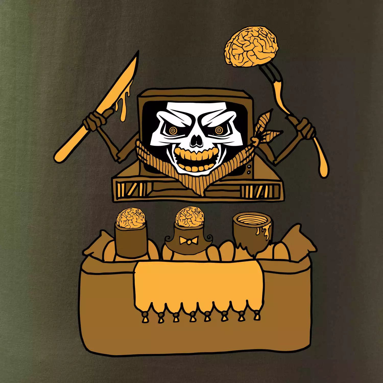 Mozkožrút - televízia (Pecka design) Mozkožrút - televízia (Pecka design)