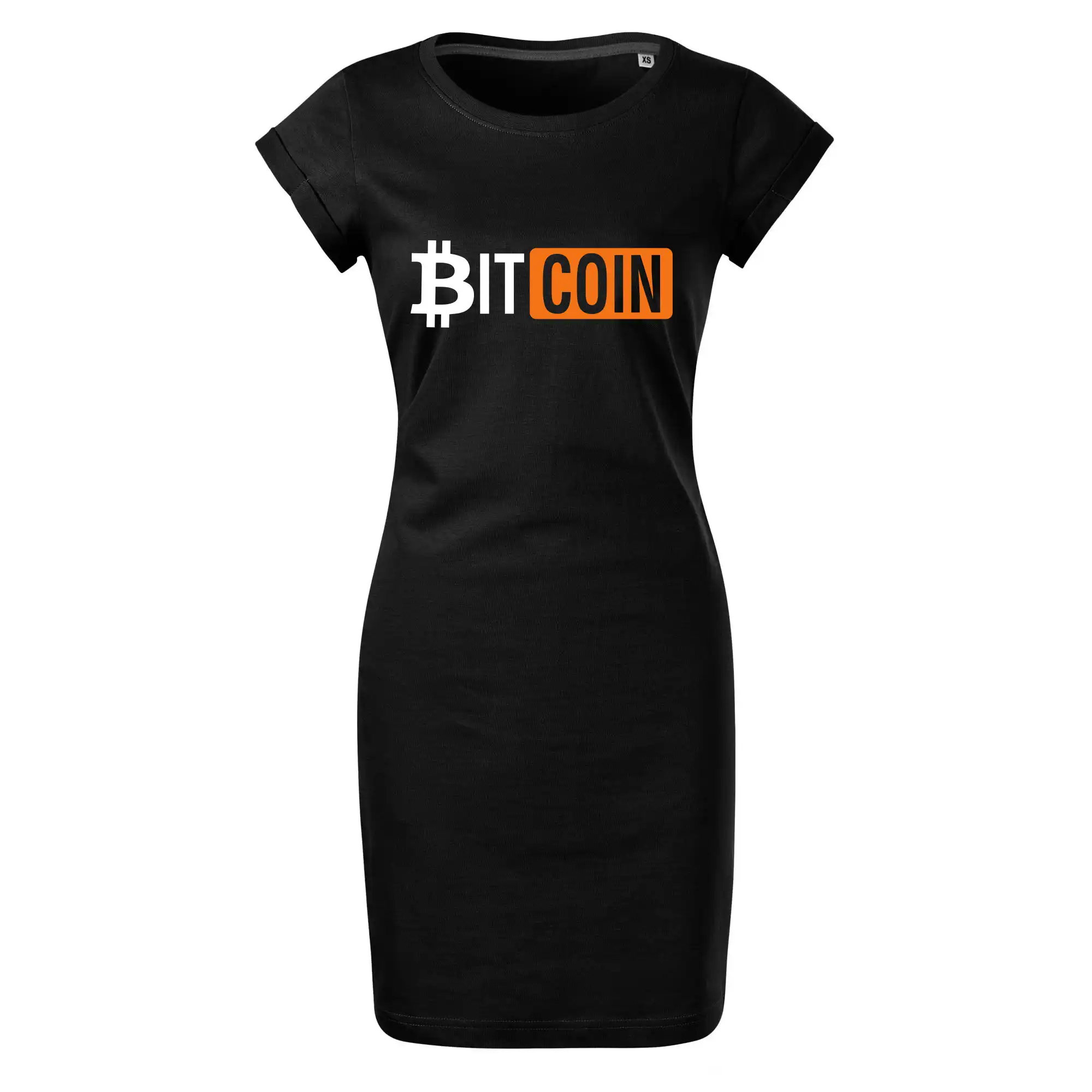 Bitcoin nápis - Tričko Šaty FREEDOM
