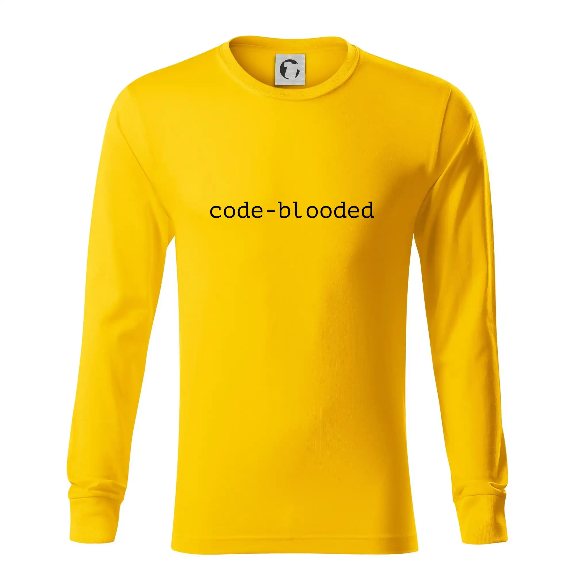 Tričká pre ajťákov - Code blooded - Tričko s dlhým rukávom LS R05
