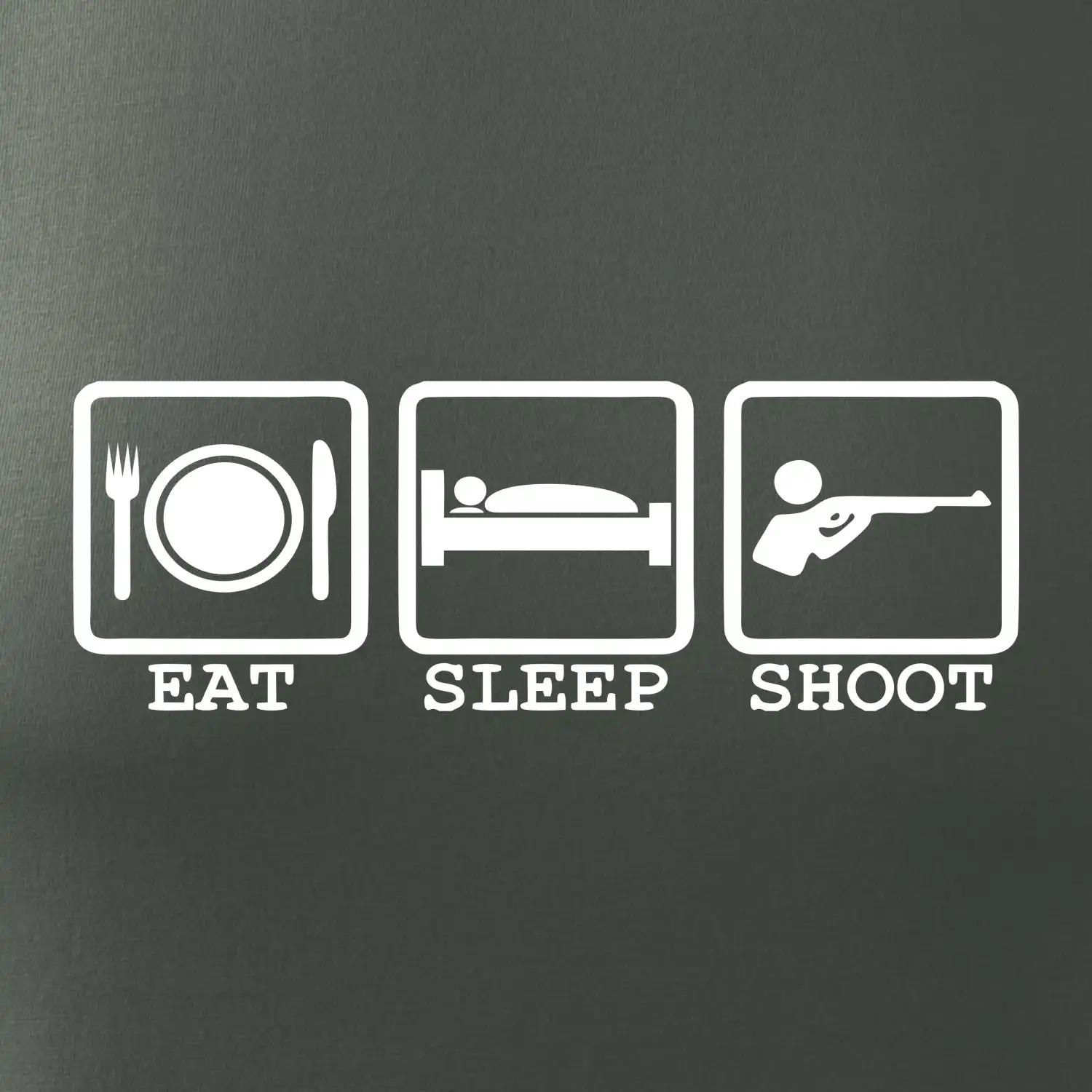 Eat sleep shot