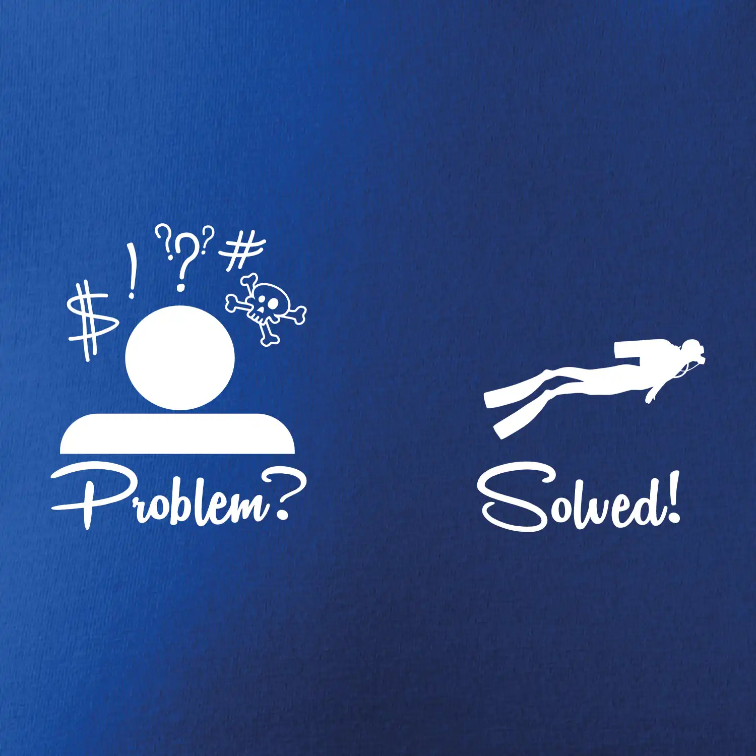 Problem solved - potápění