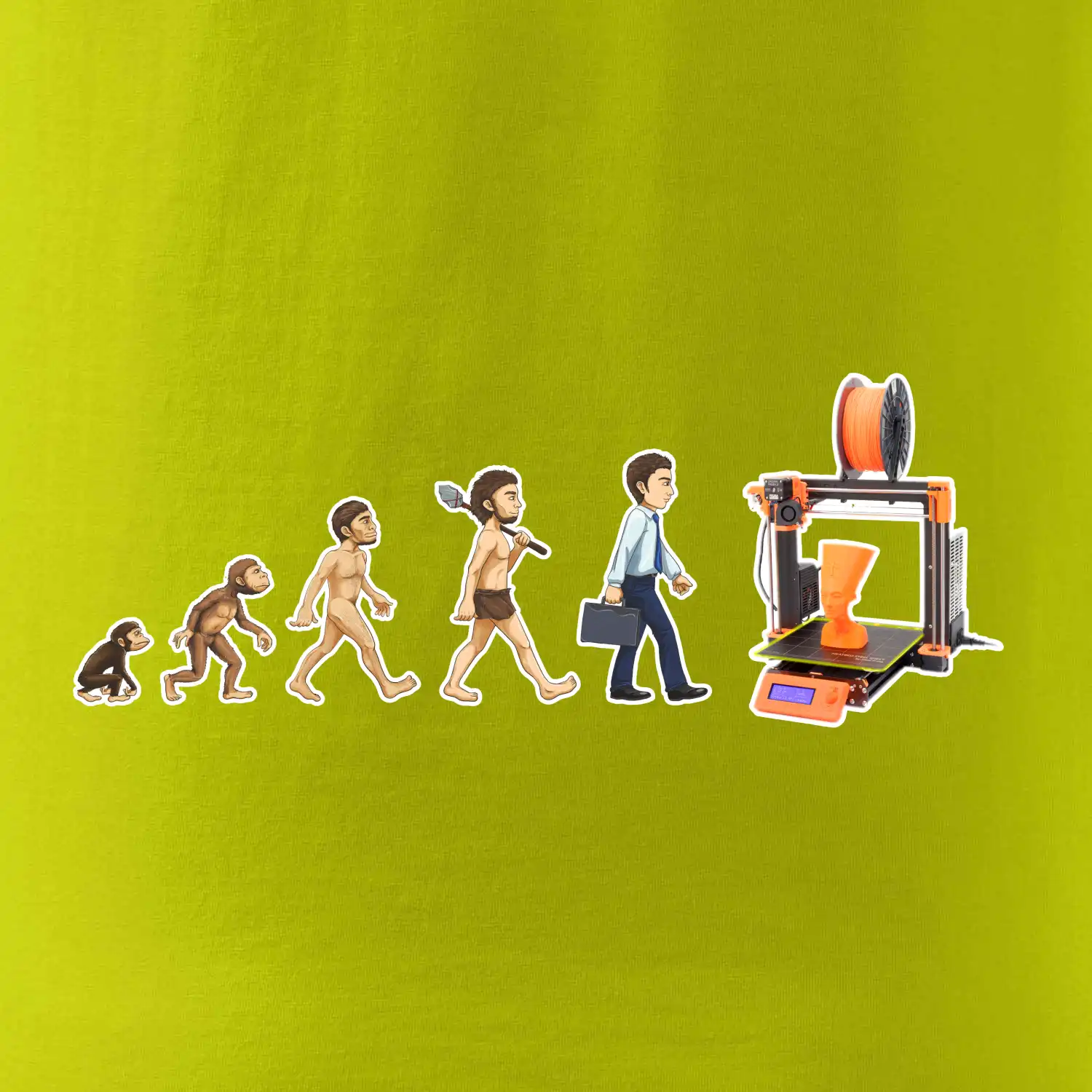 Evoluce 3D tisk