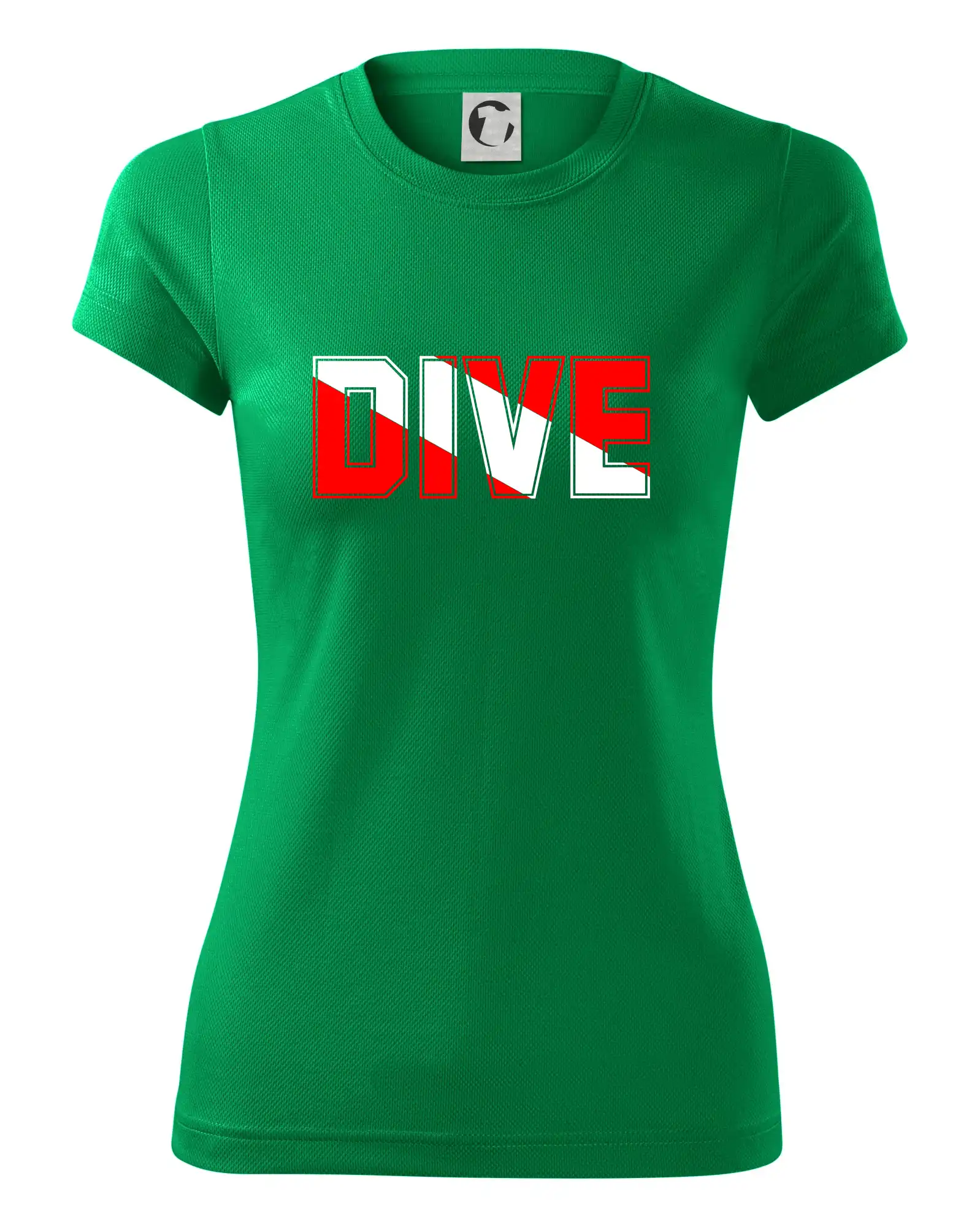 Dive nápis vlajka