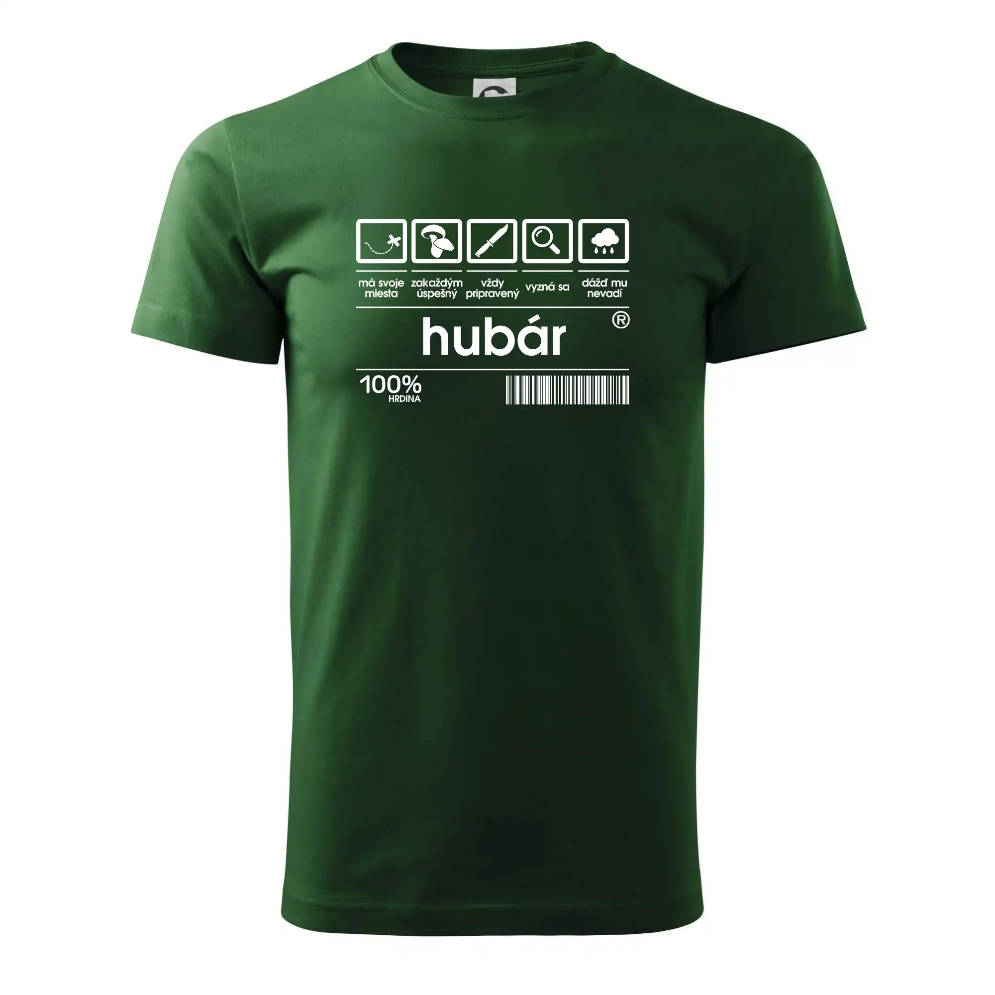 Čiarový kód - Hubár