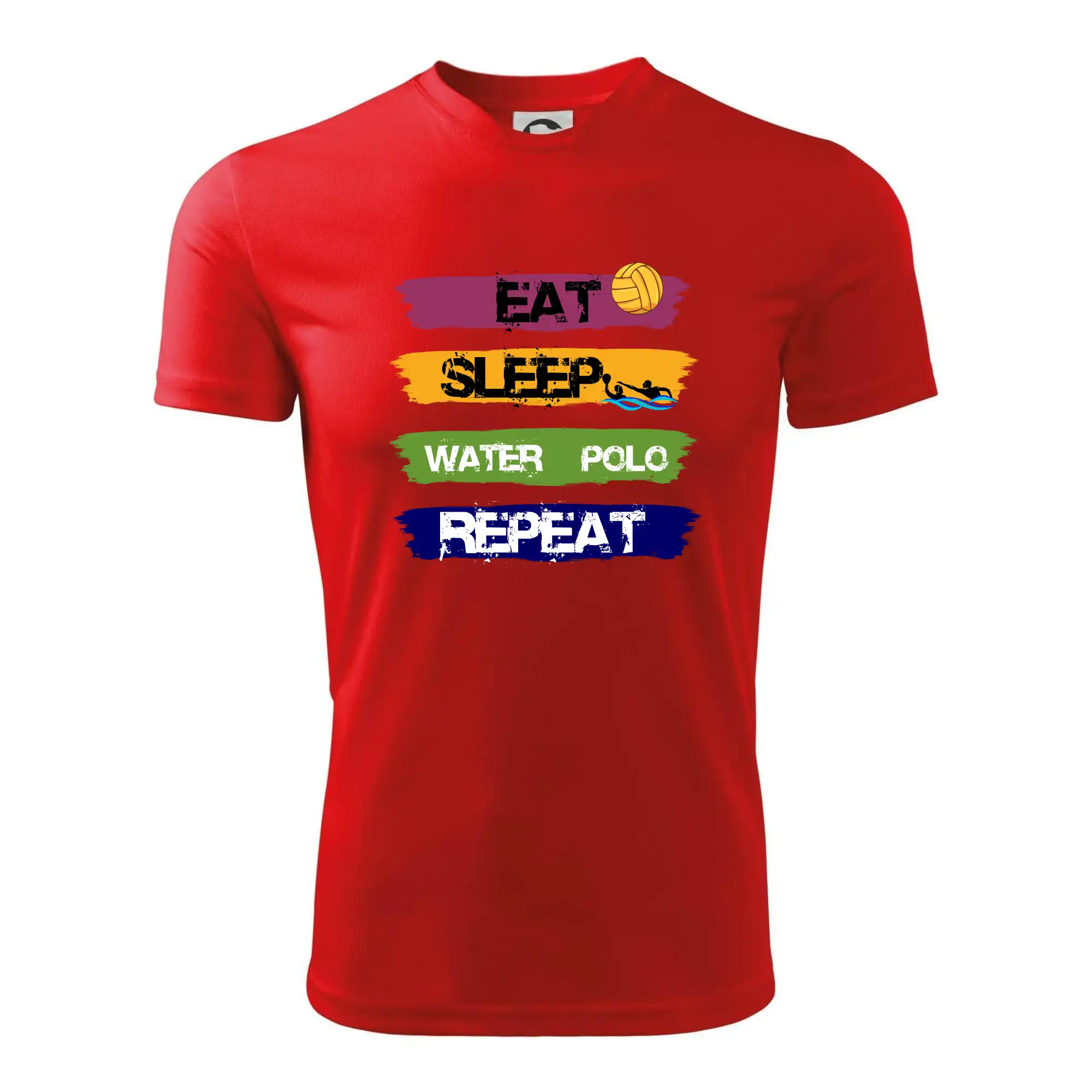 Eat sleep watter polo barevné