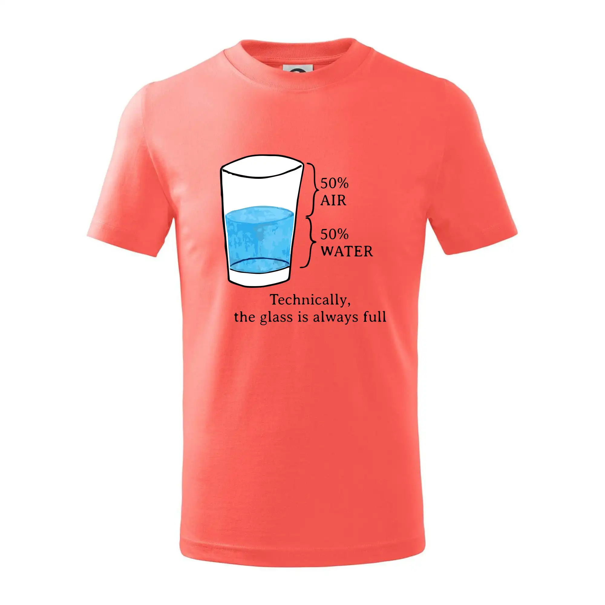 Technically, the glass is always full