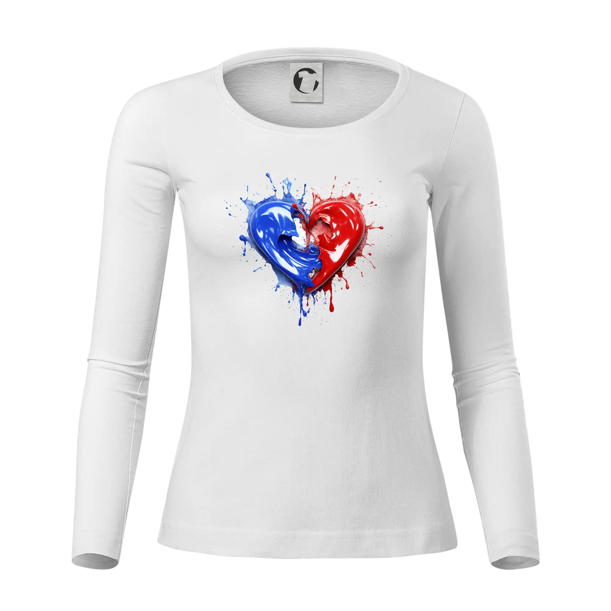 Srdce rozprsknuté - Francouzské barvy