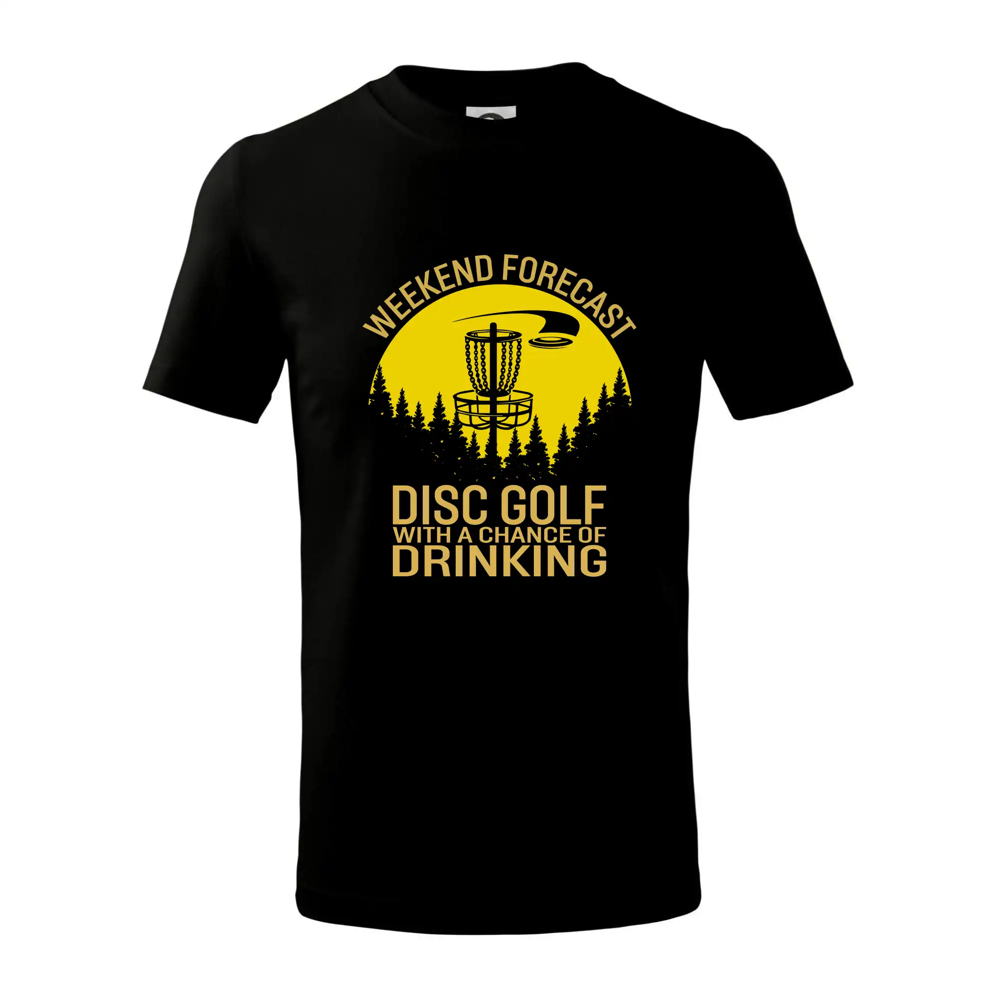 Disc golf - chnace of a drinking - Tričko detské bavlnené