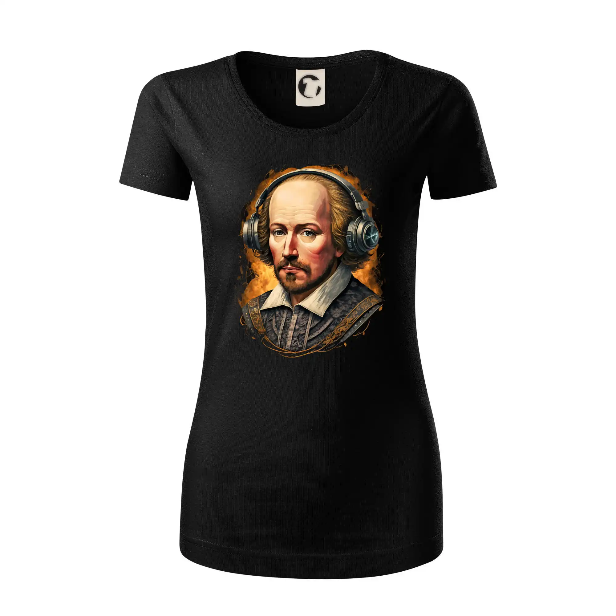 Shakespeare DJ - Dámske tričko z organickej bavlny Origin (GOTS)