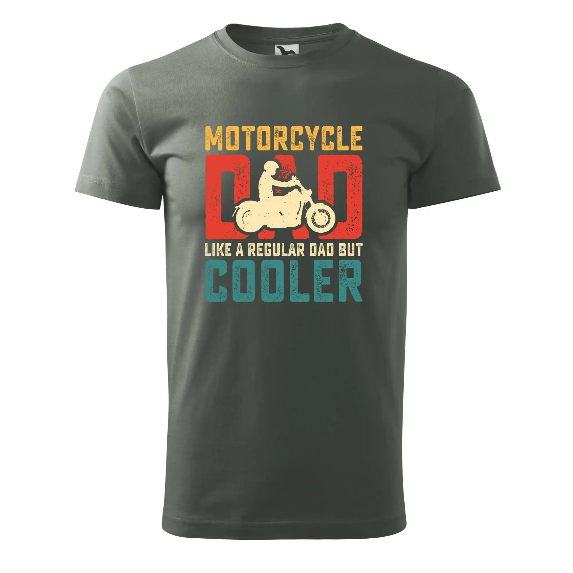 Motocross tričká - Motorcycle dad like a regular dad but cooler - Klasické pánske tričko vyššej gramáže
