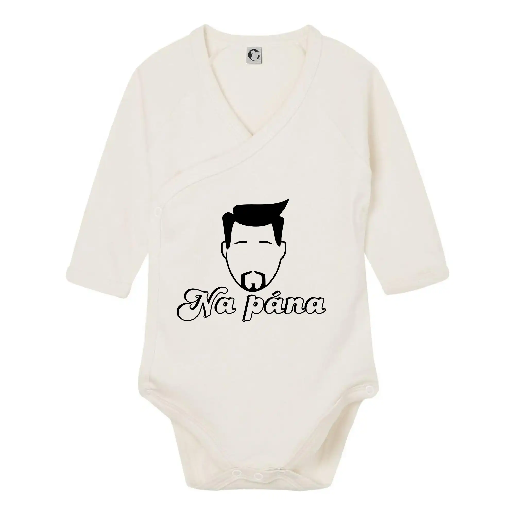 Posilňovani - Na pána - Body zavinovacie s dlhým rukávom