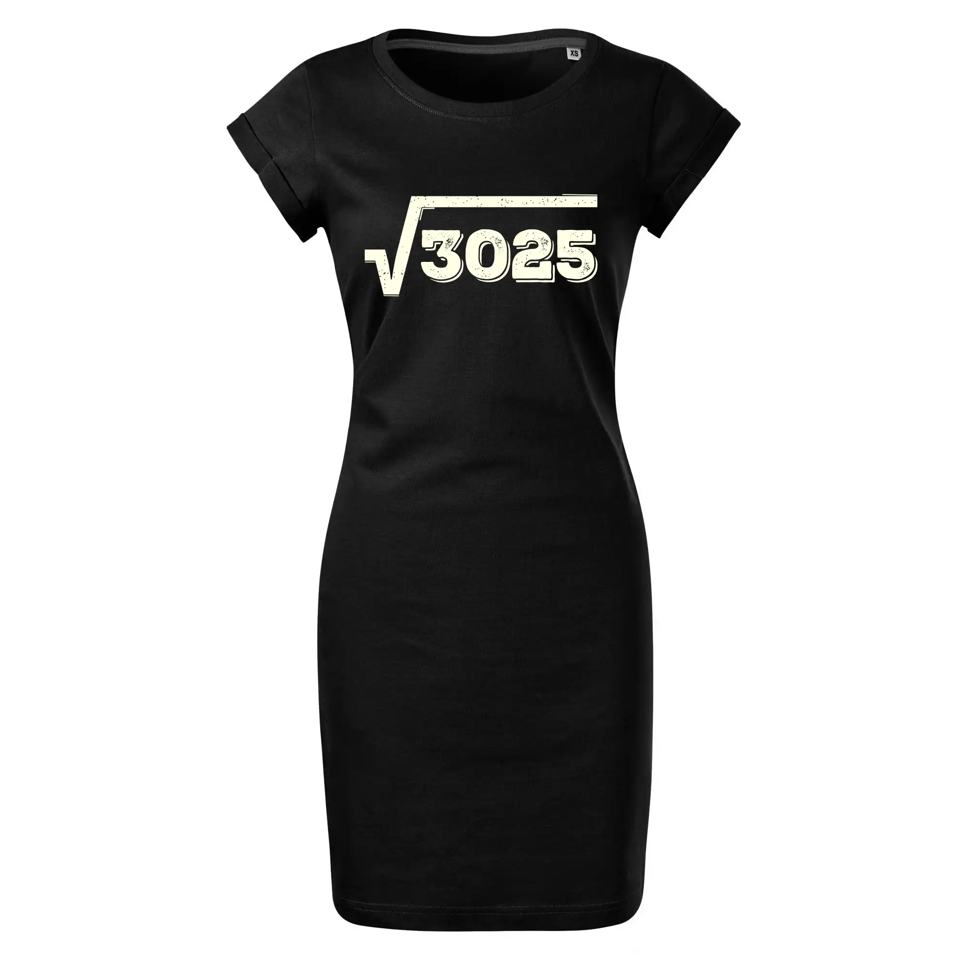 Tričká k narodeninám - Narodeniny odmocniny 55 - Tričko Šaty FREEDOM