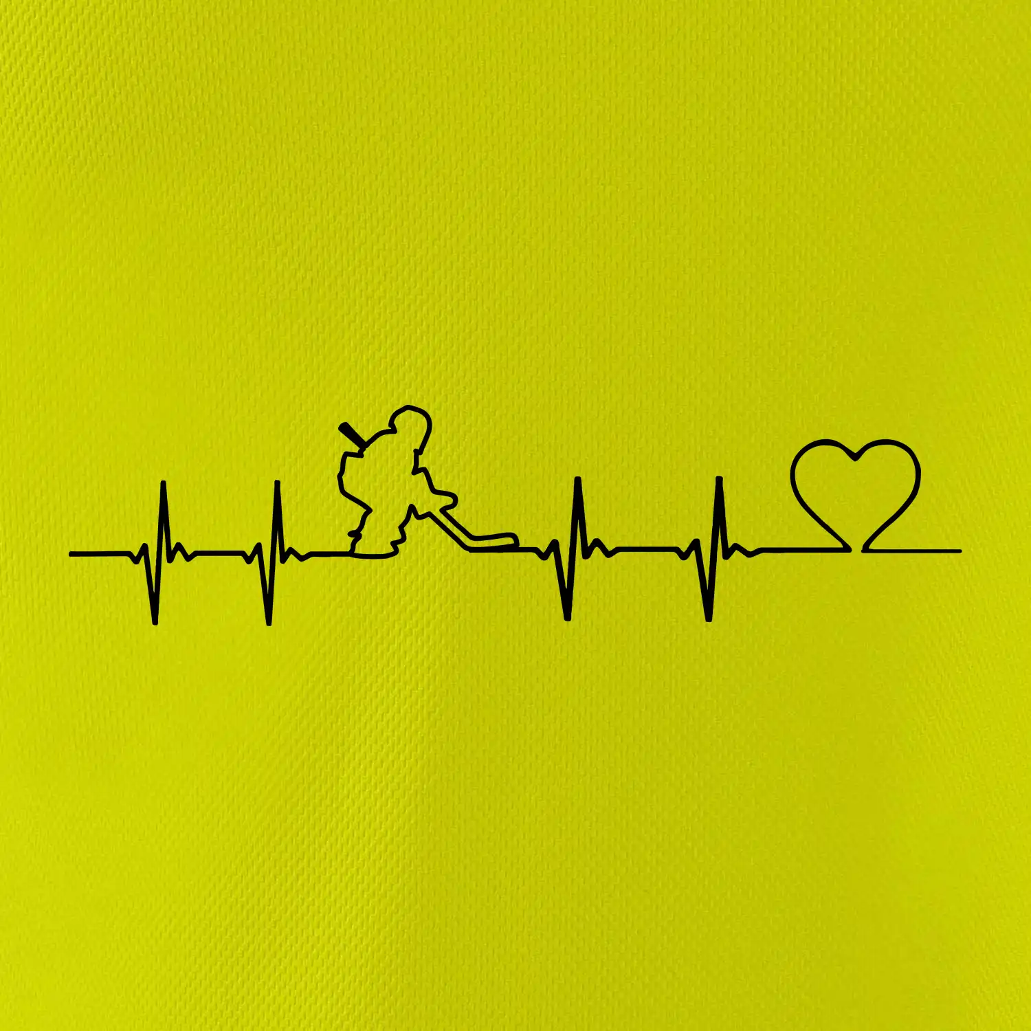 Hokejový brankář  EKG