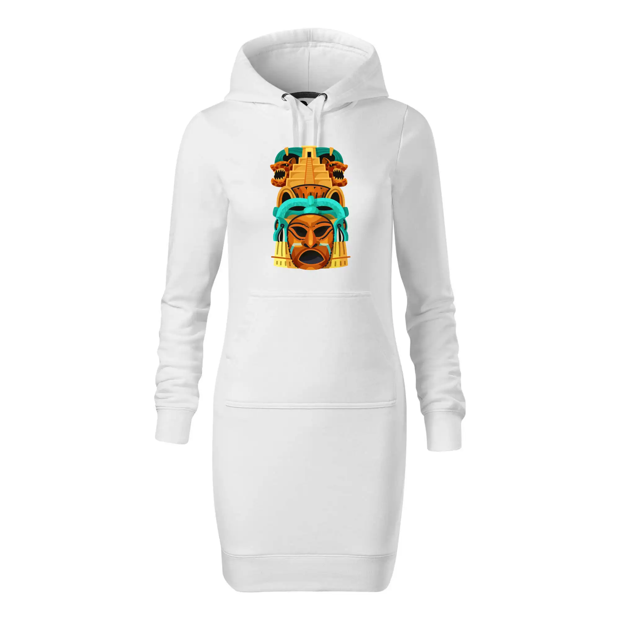 Mayové maska s pyramidou