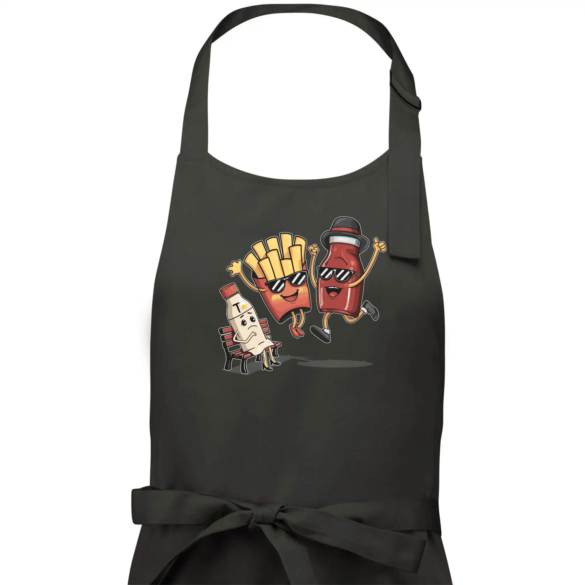 Souboj o hranolky kečup tatarka