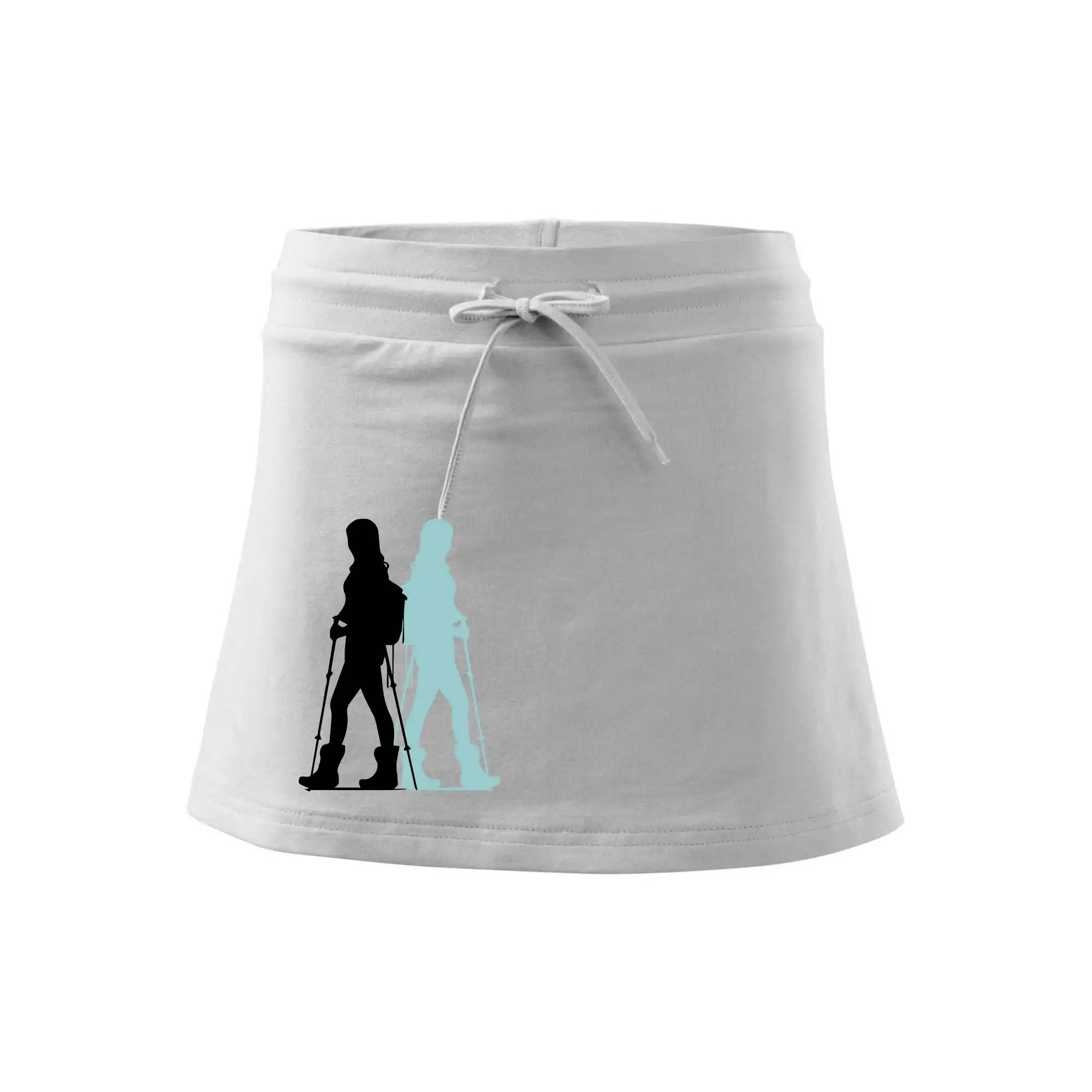 Nordic walking figury - žena