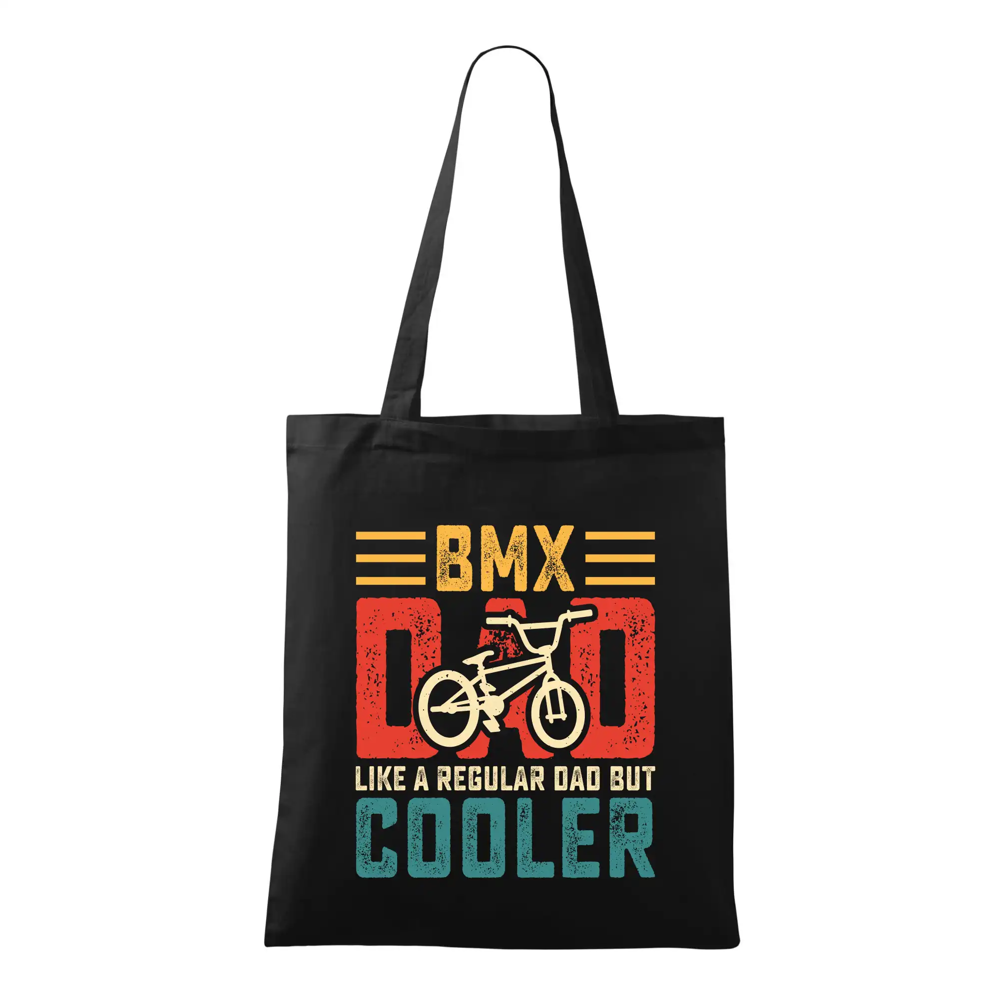 Tričko ako darček pre cyklistu - Bmx dad like a regular dad but cooler - Taška bavlnená