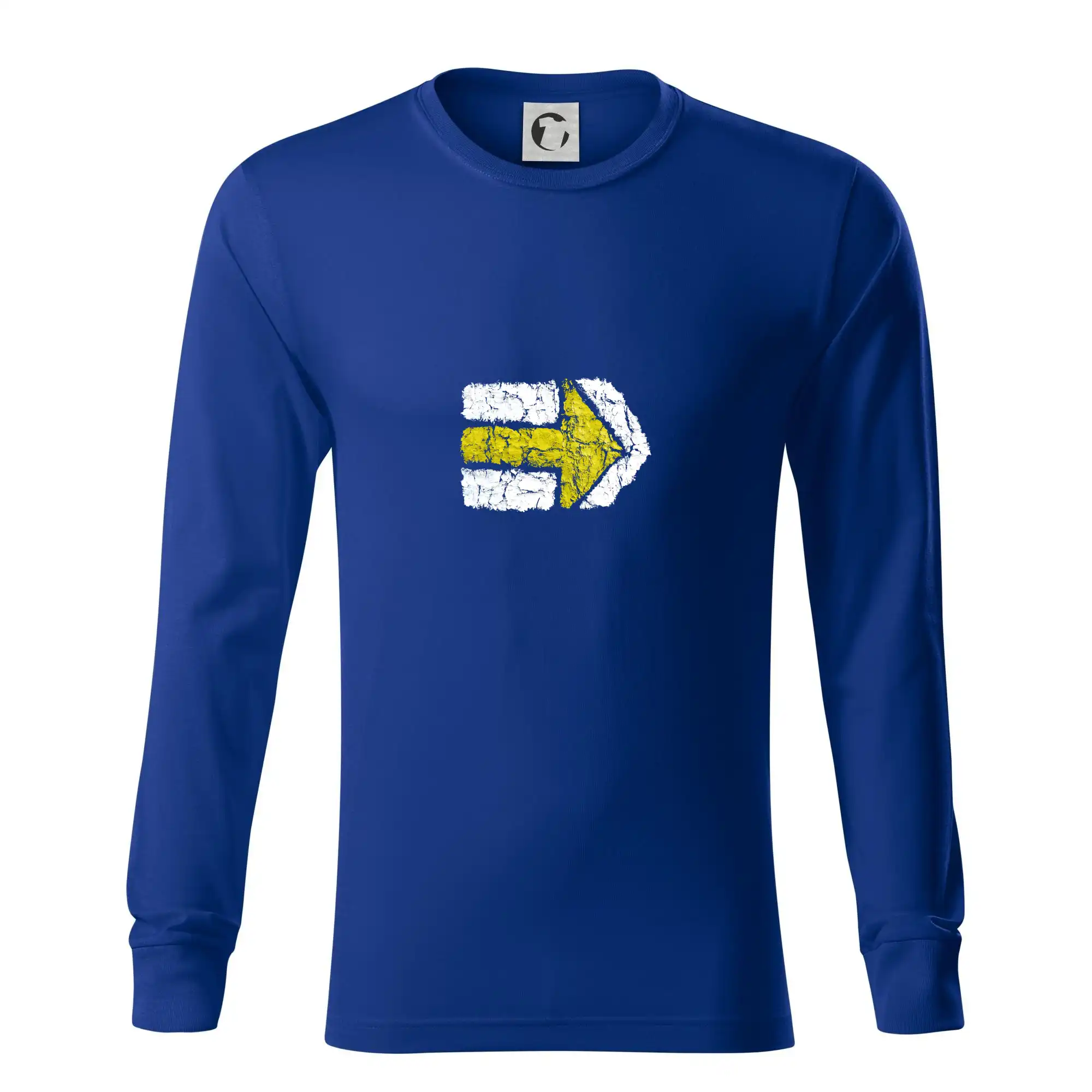 Párová turistická značka žlutá