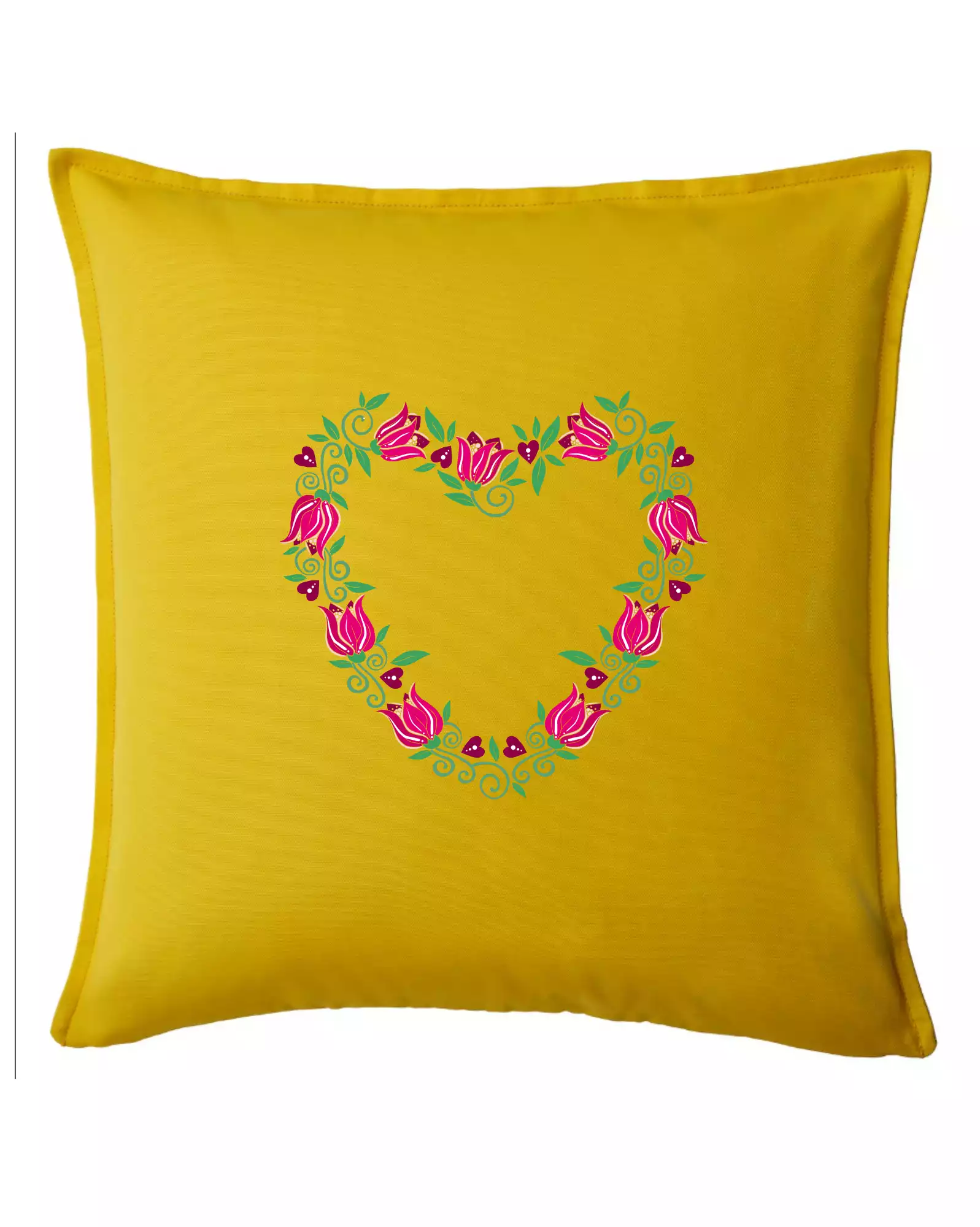 Červené tulipánové srdiečko (Pecka design)