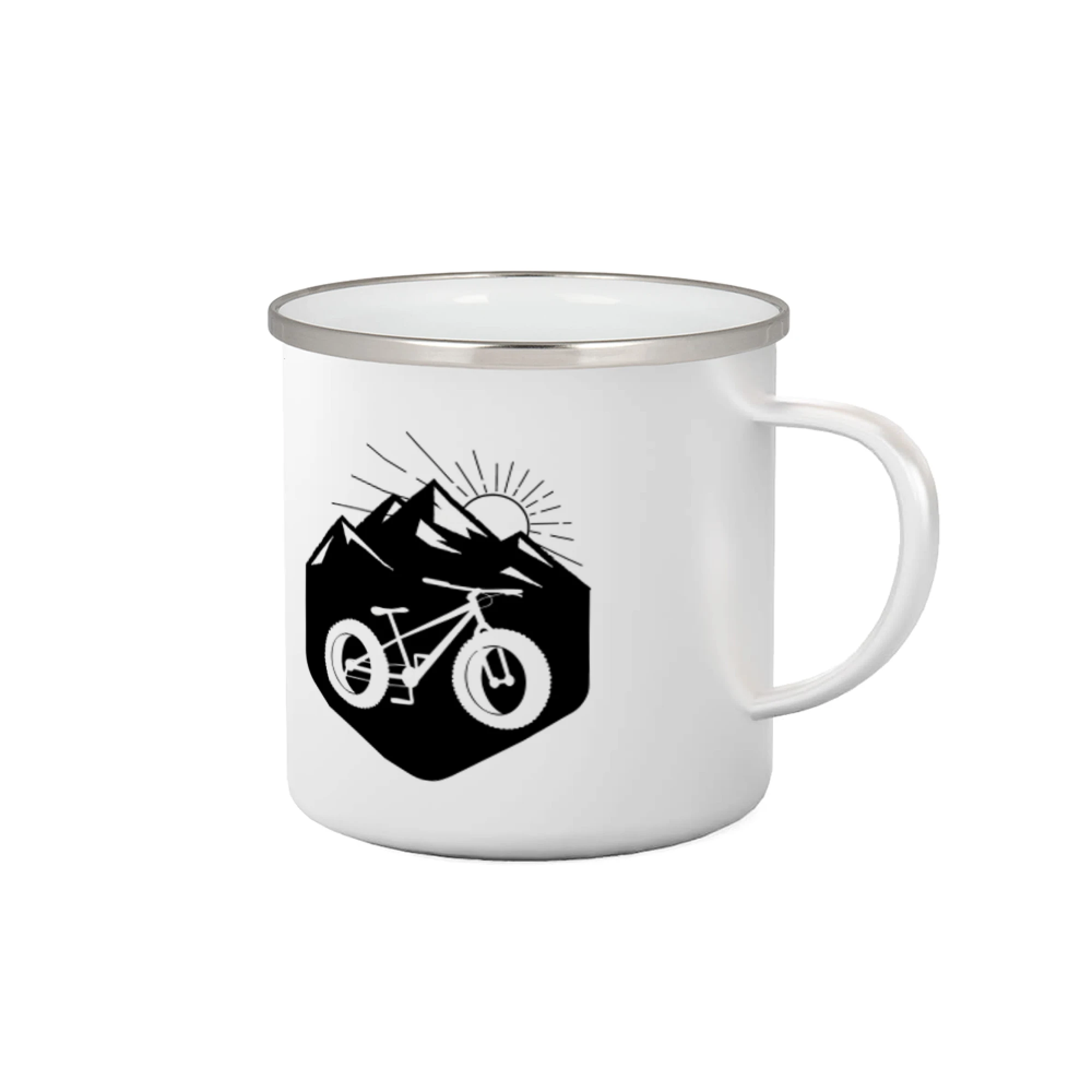 Tričko ako darček pre cyklistu - Fatbike hory - Plecháčik
