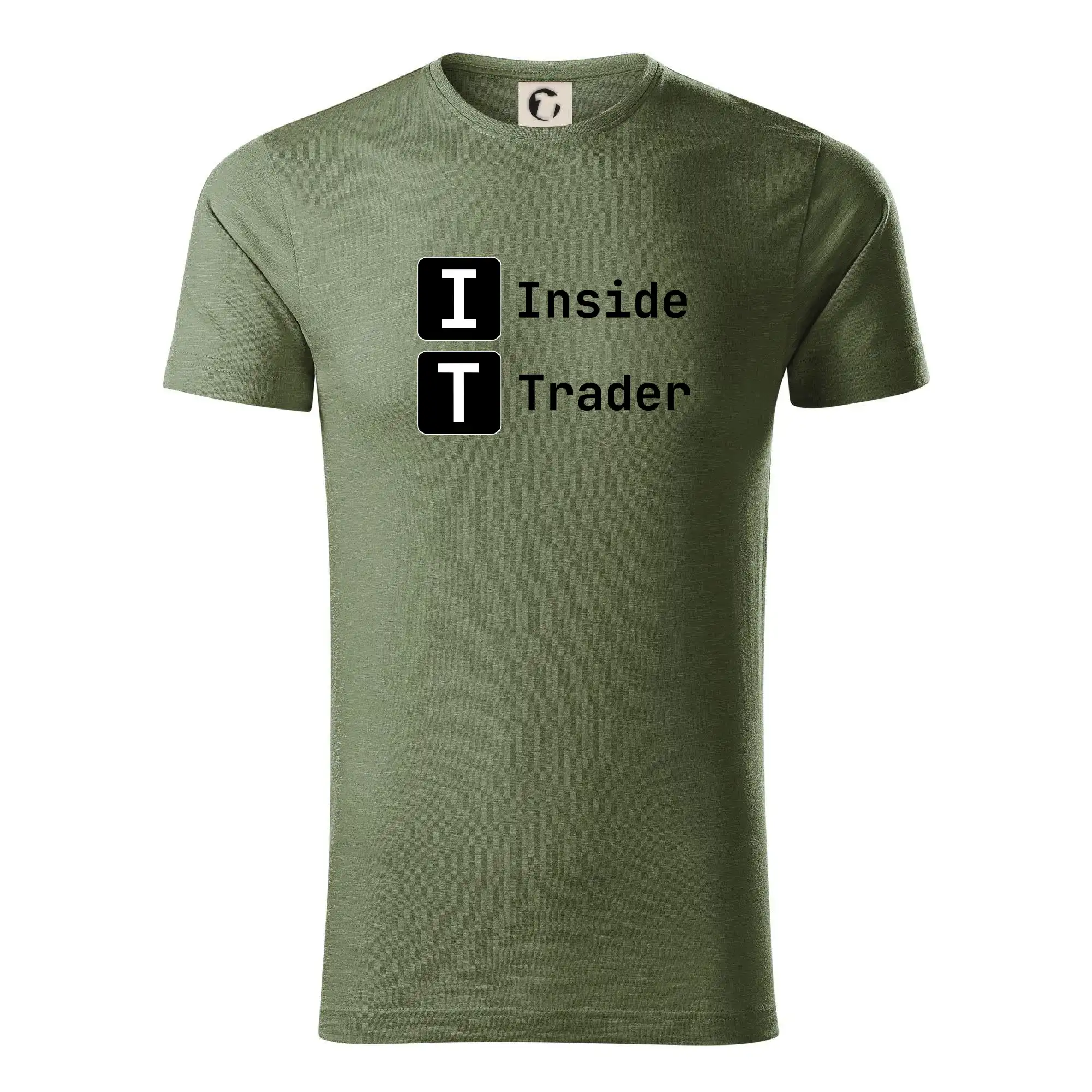 Tričká pre ajťákov - IT Nápis Inside Trader - Tričko z organickej bavlny