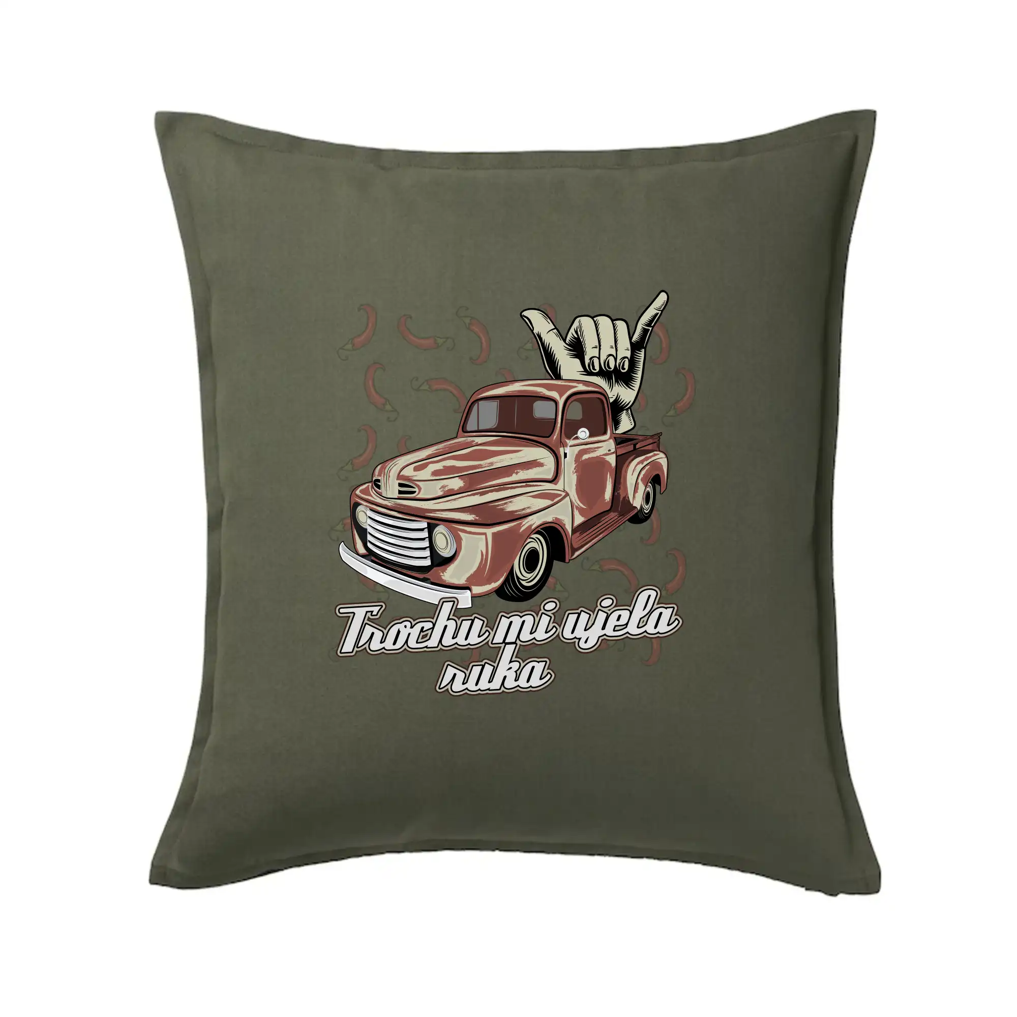 Trochu mi ušla ruka - Vankúš 50x50