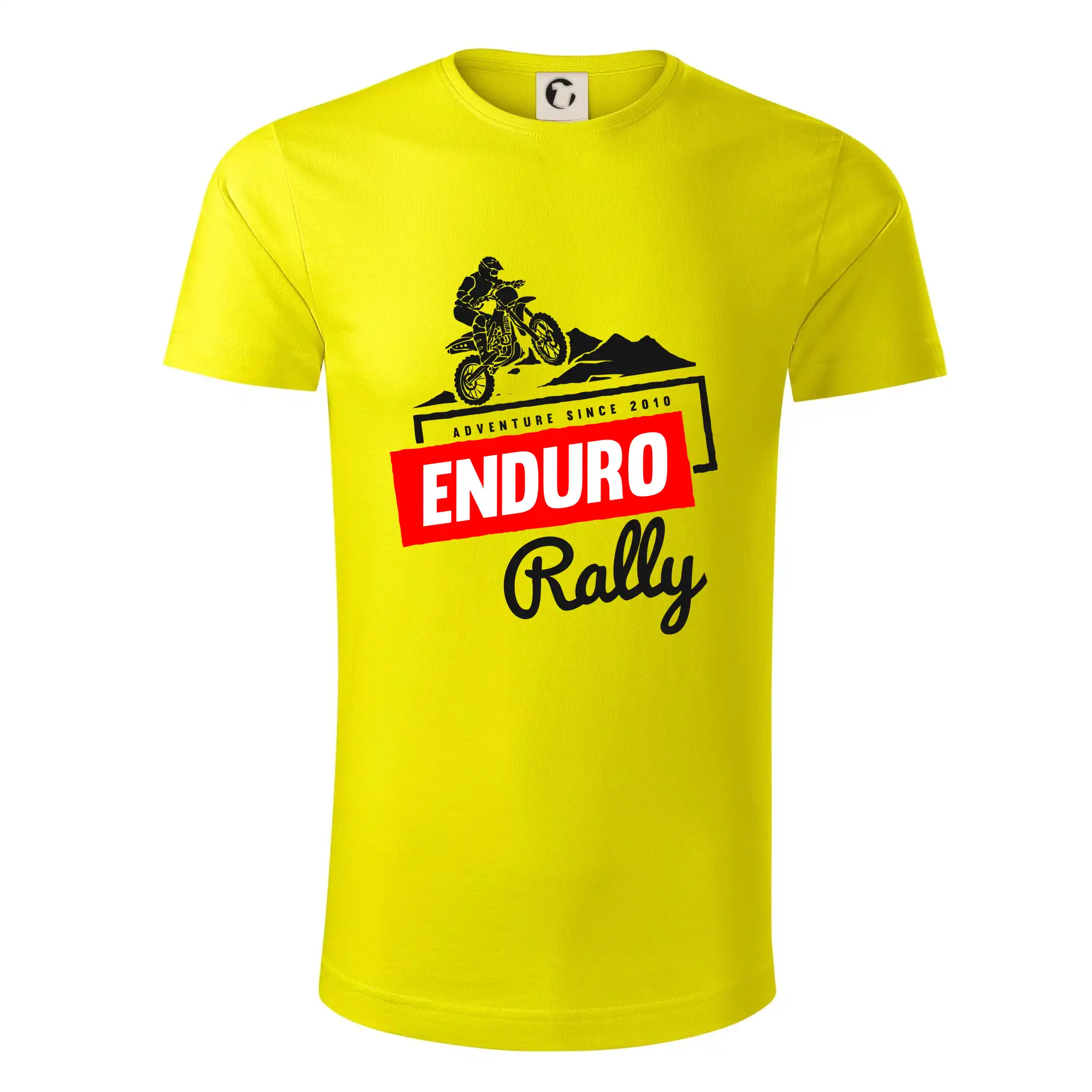 Motocross tričká - Enduro rally - Tričko z organickej bavlny