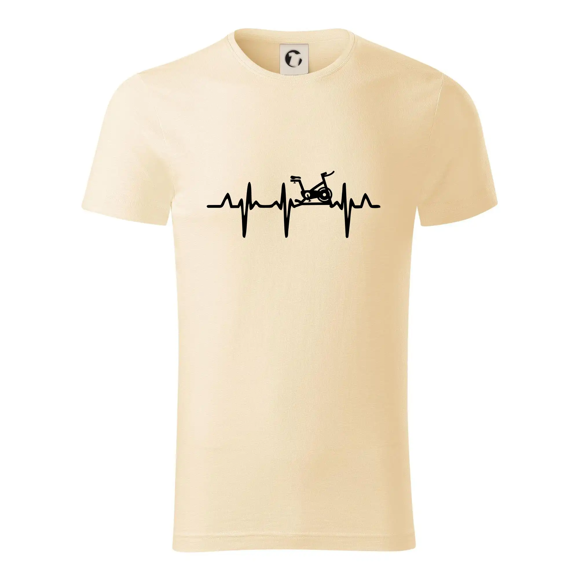 Ostatné športy - EKG rotoped - Tričko z organickej bavlny