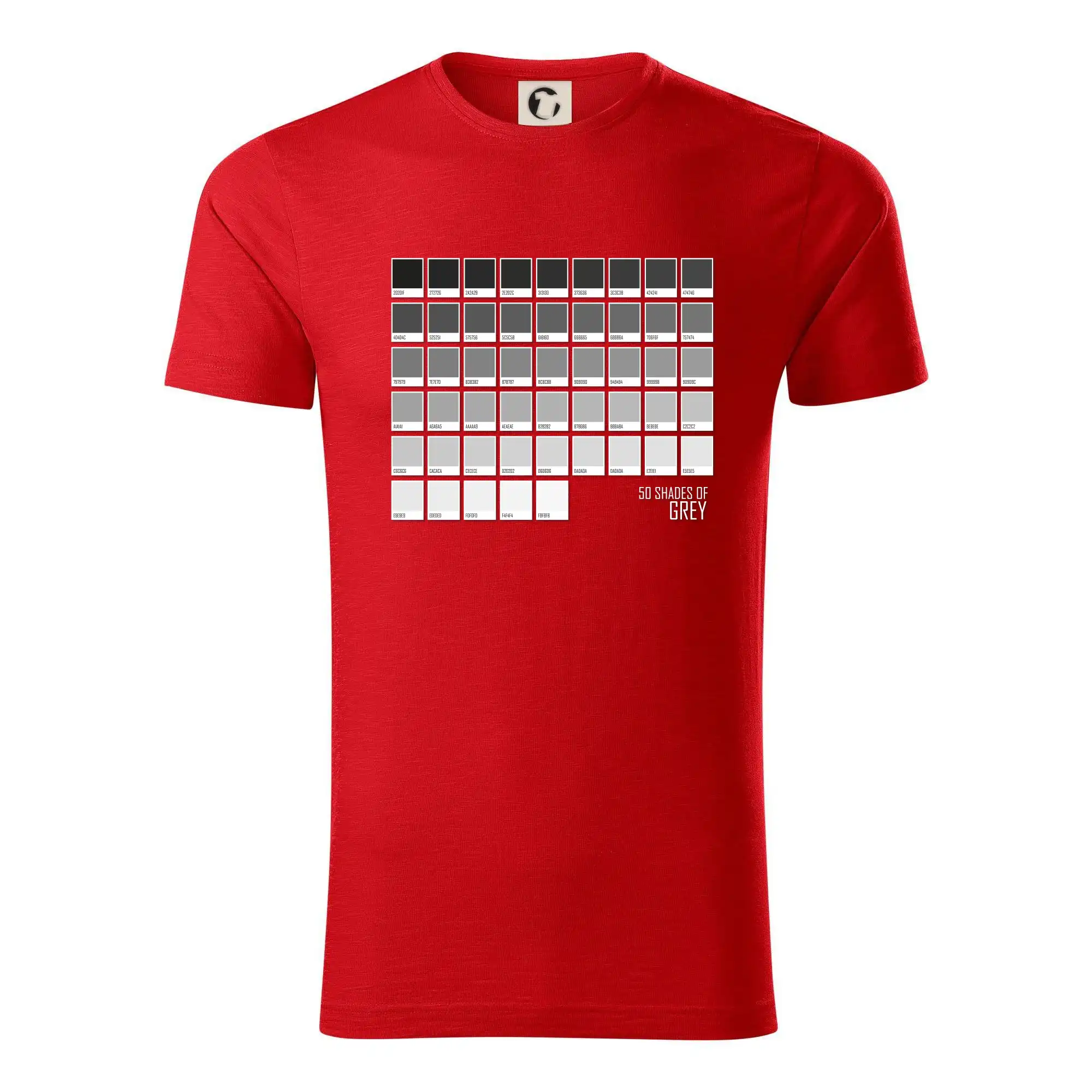 Filmové tričká - 50 farebných odtieňov šedej - Tričko z organickej bavlny