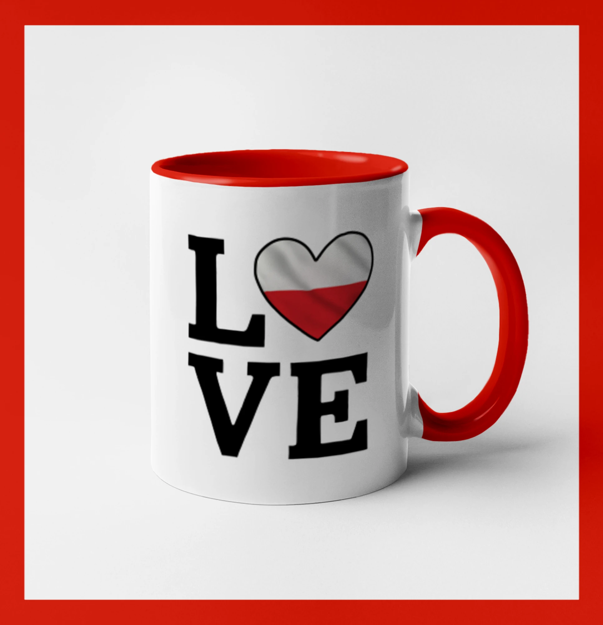 Love Polská vlajka