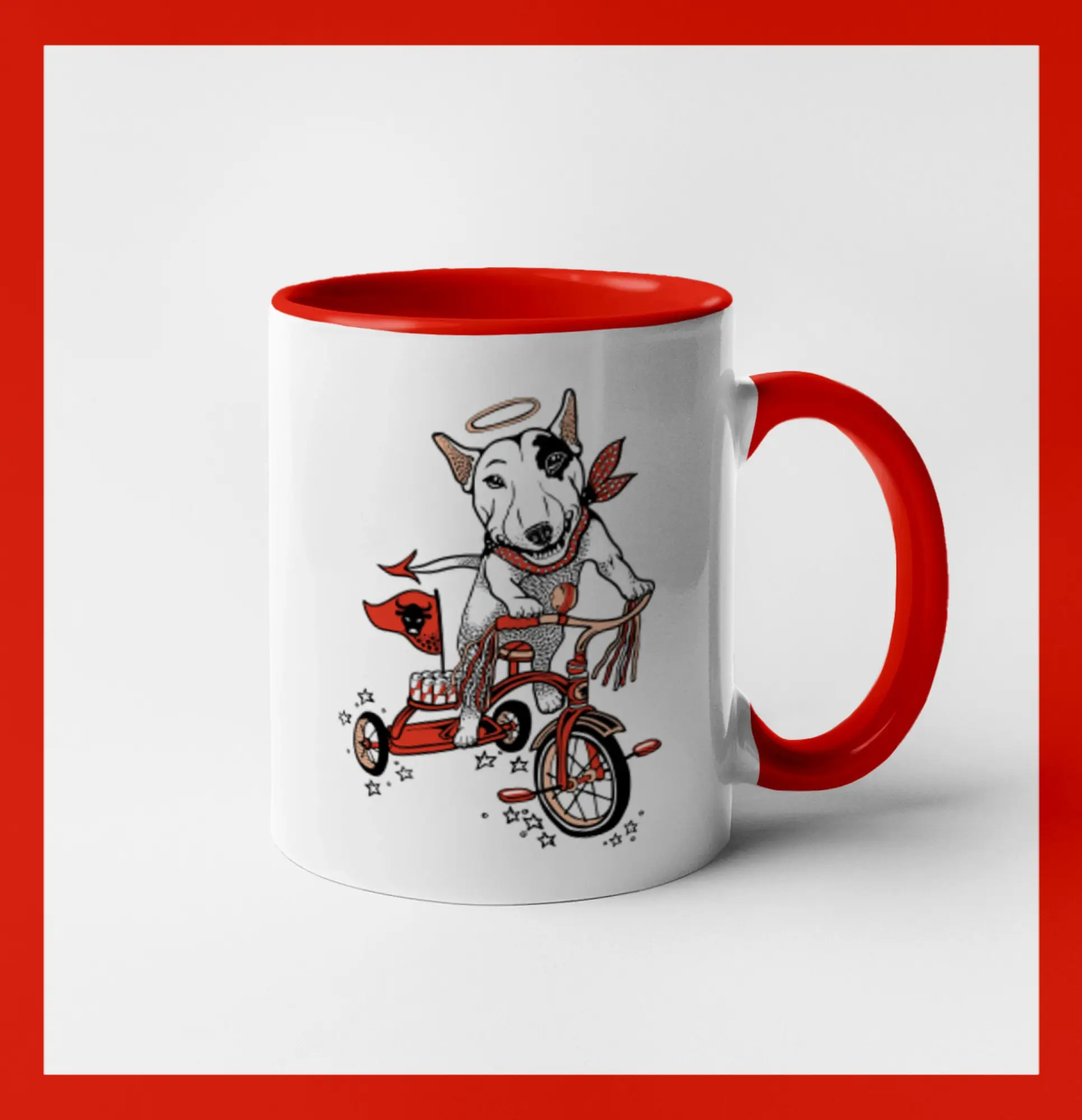 Bull terier anjel (Pecka design)