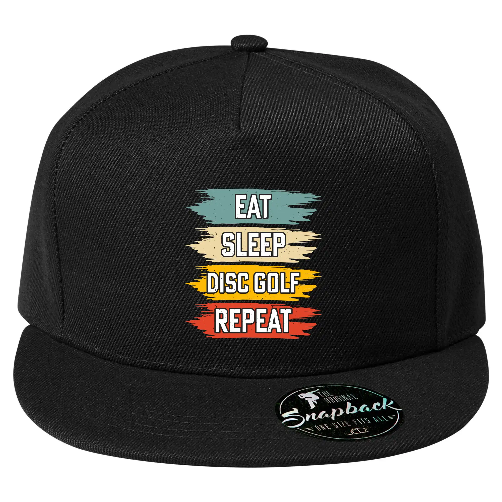 Disc Golf eat sleep barevné